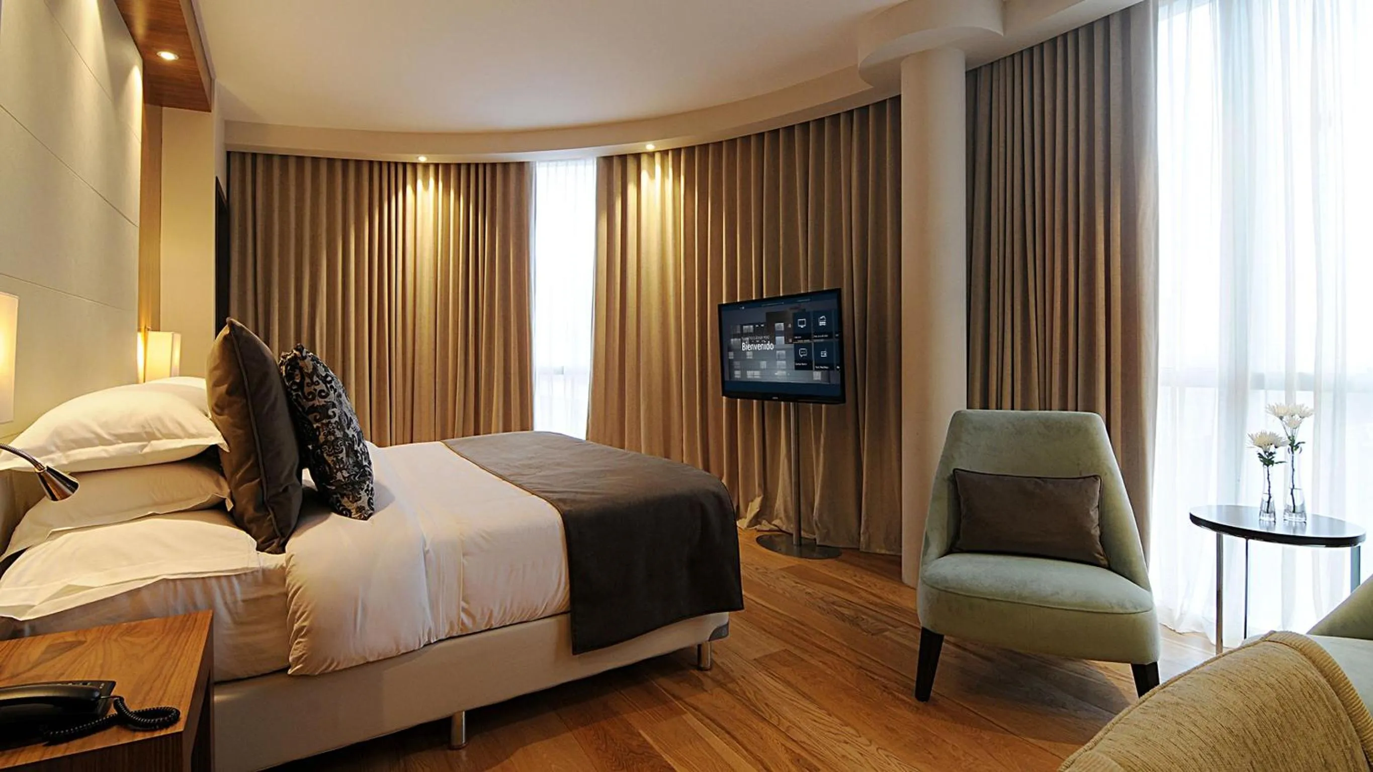 Bed in Puerto Norte Design Hotel