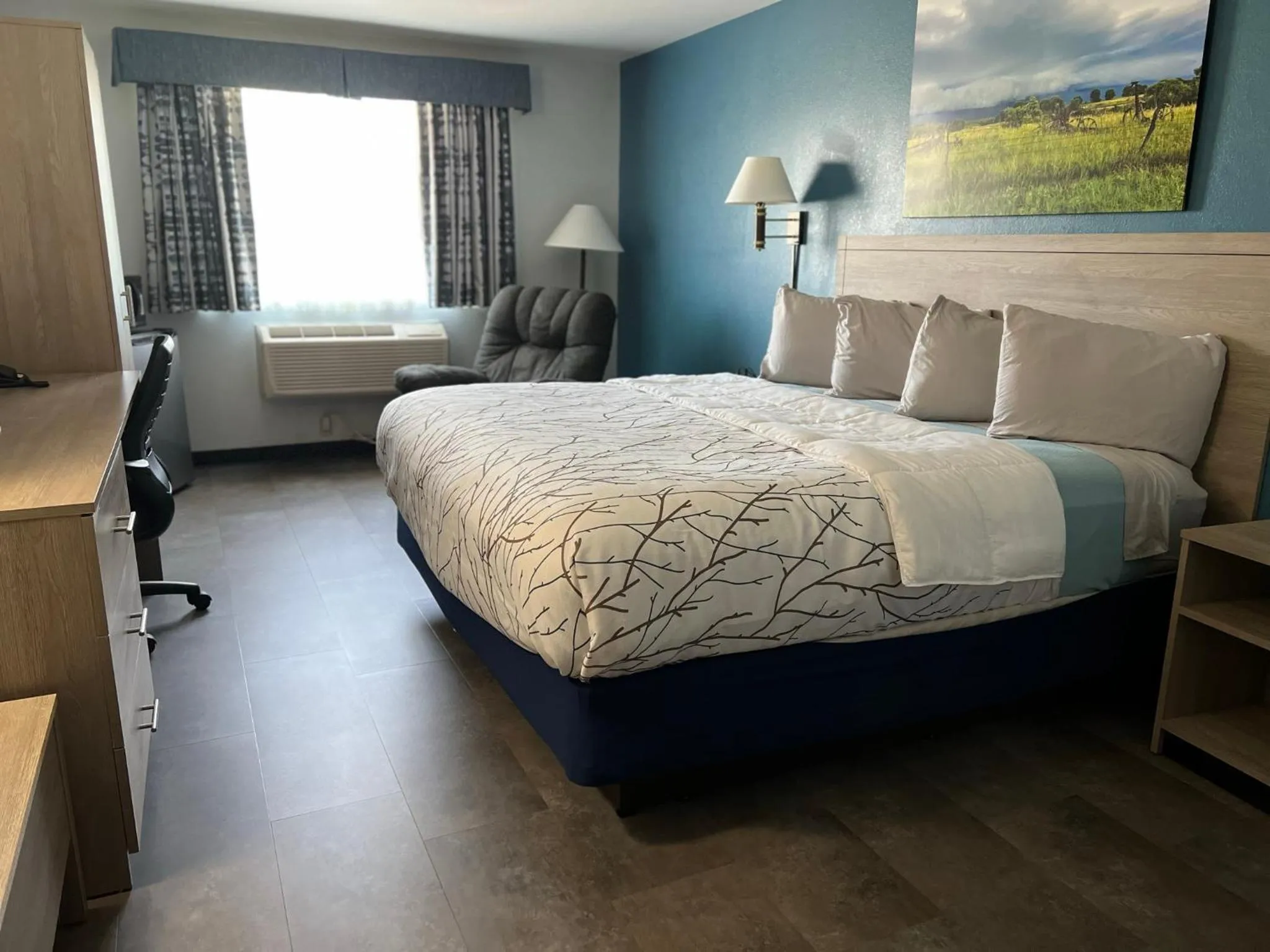 Bed in Heritage Inn Express