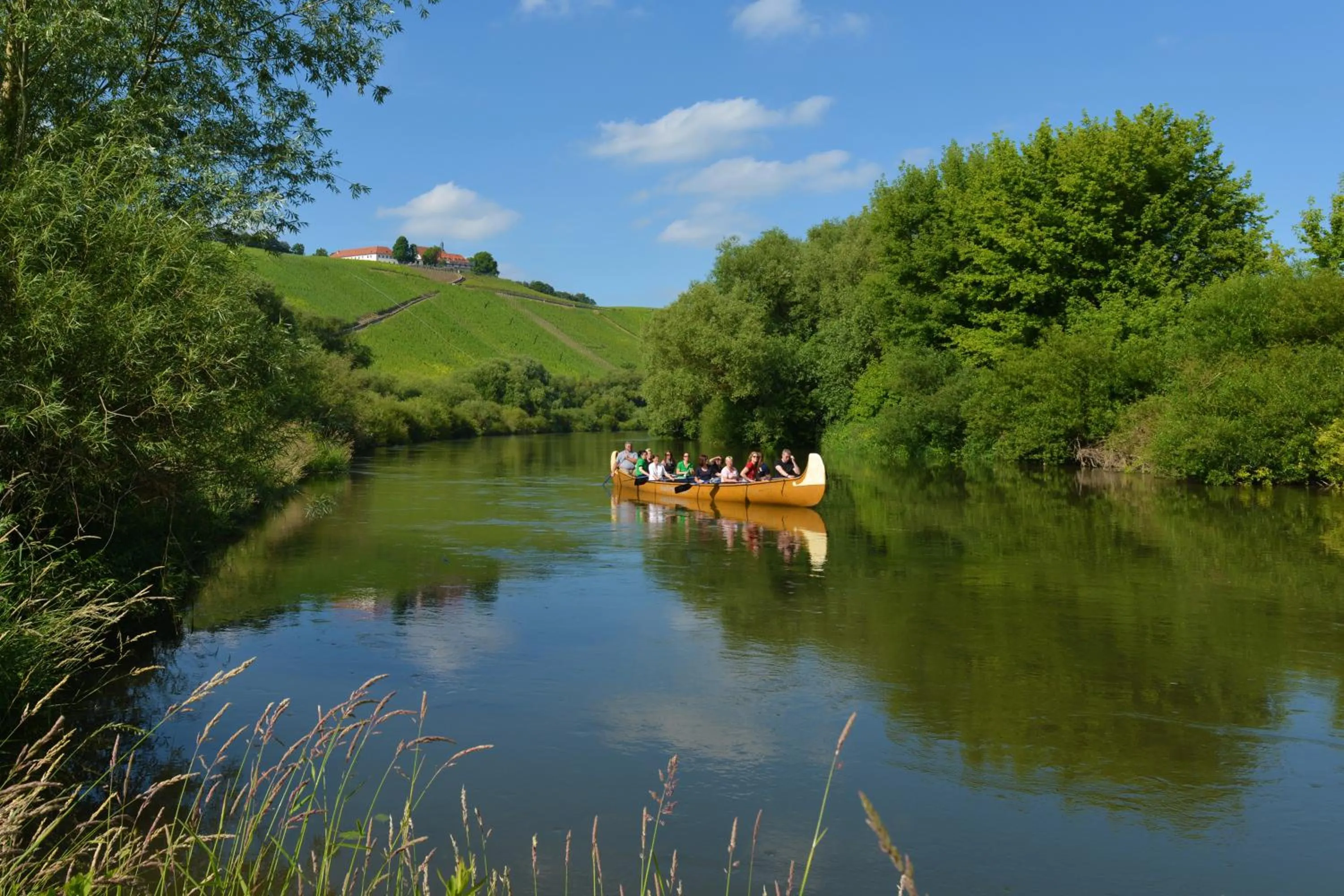 Canoeing in Vogelsburg