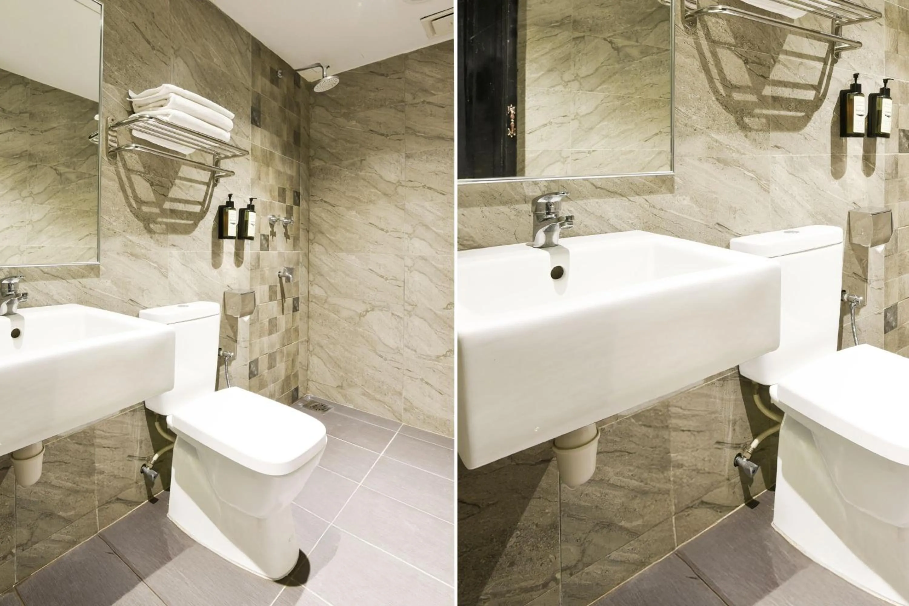 Bathroom in Palette KL Sentral near Pudu LRT formerly RPC Blissful Homes