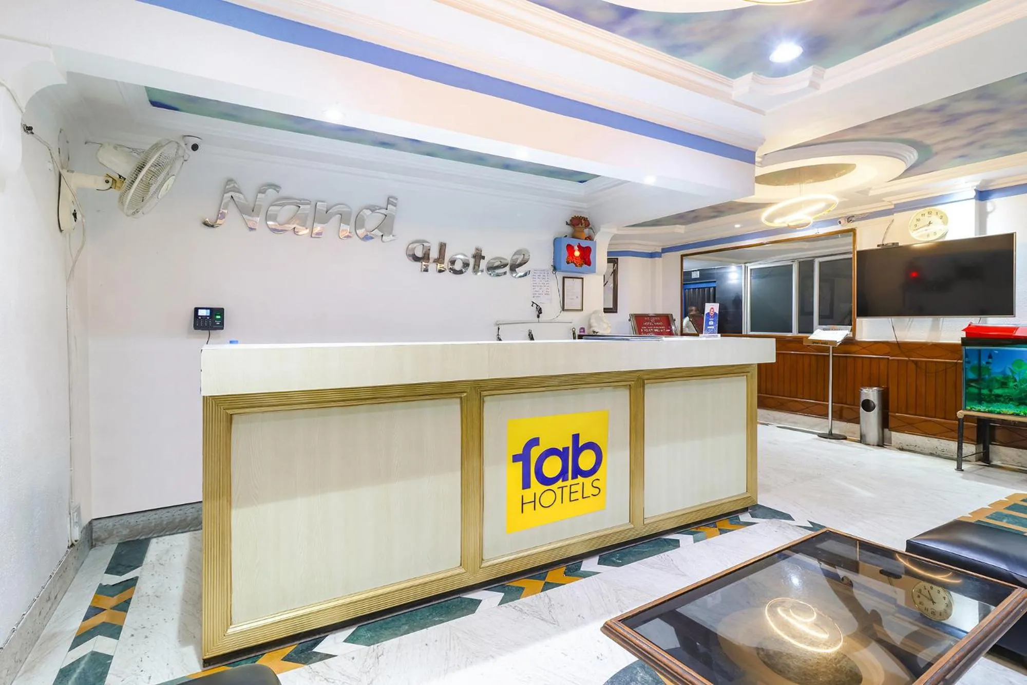 Lobby or reception in FabHotel Nand