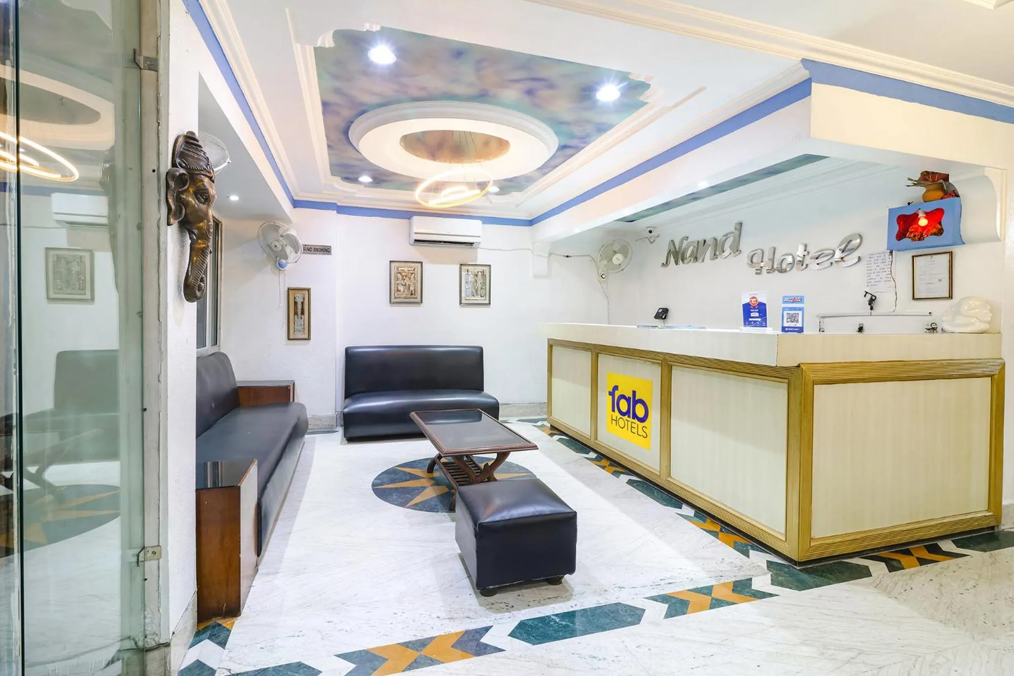 Lobby or reception in FabHotel Nand