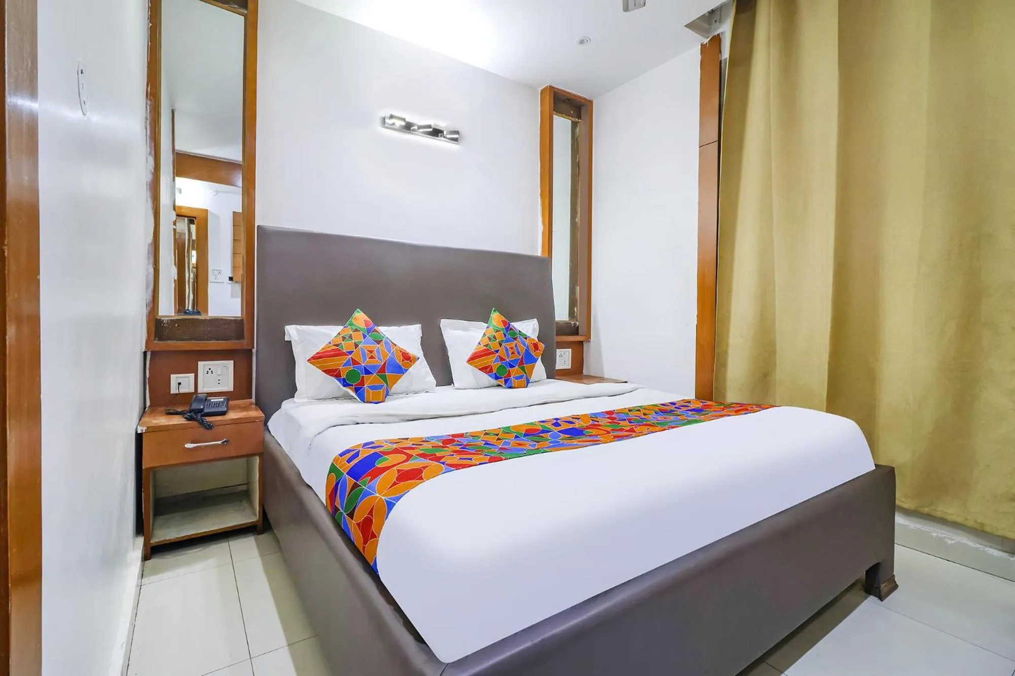 Bed in FabHotel Nand