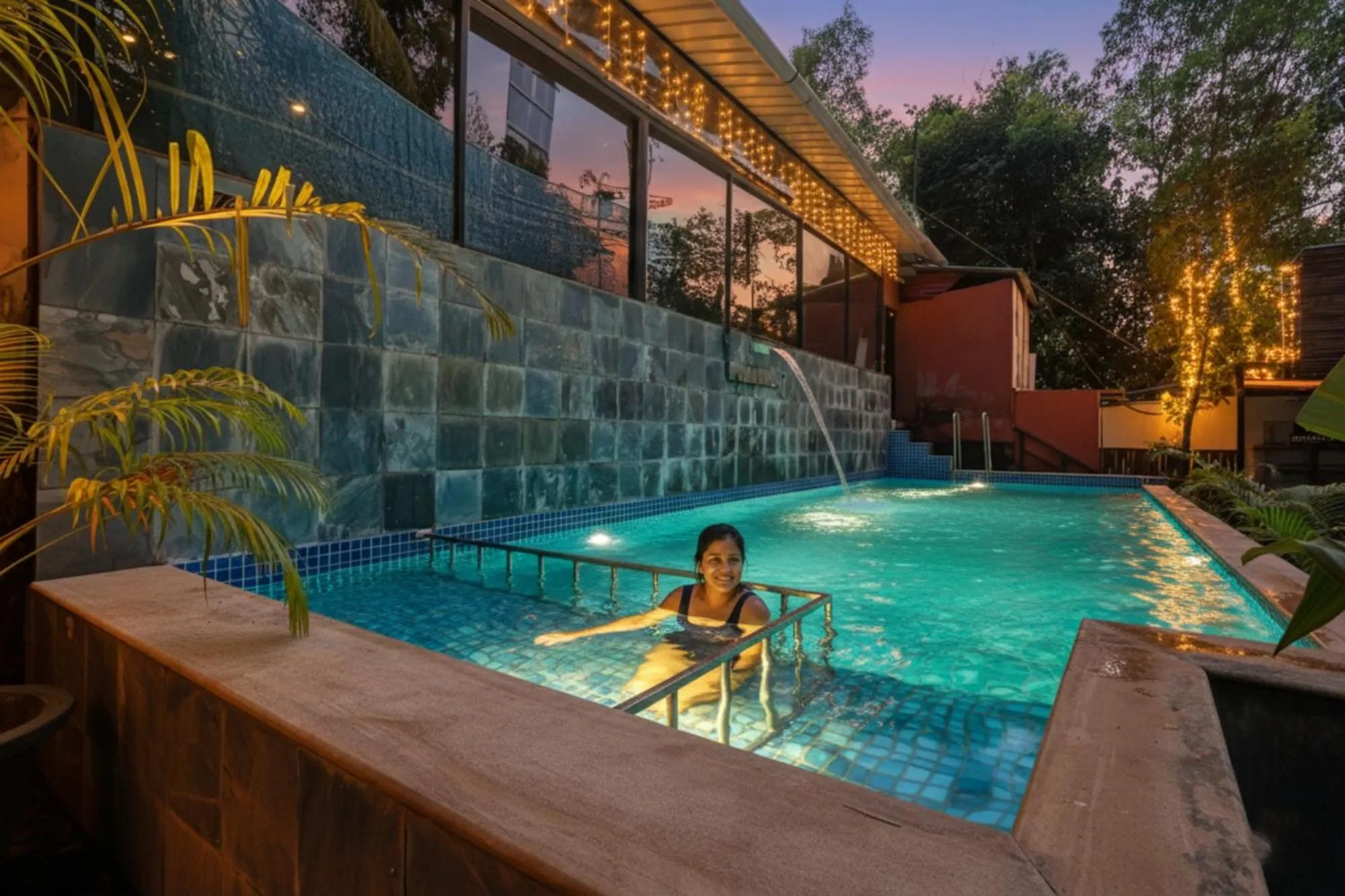 Swimming pool in FabHotel Hillora Coastal Resort