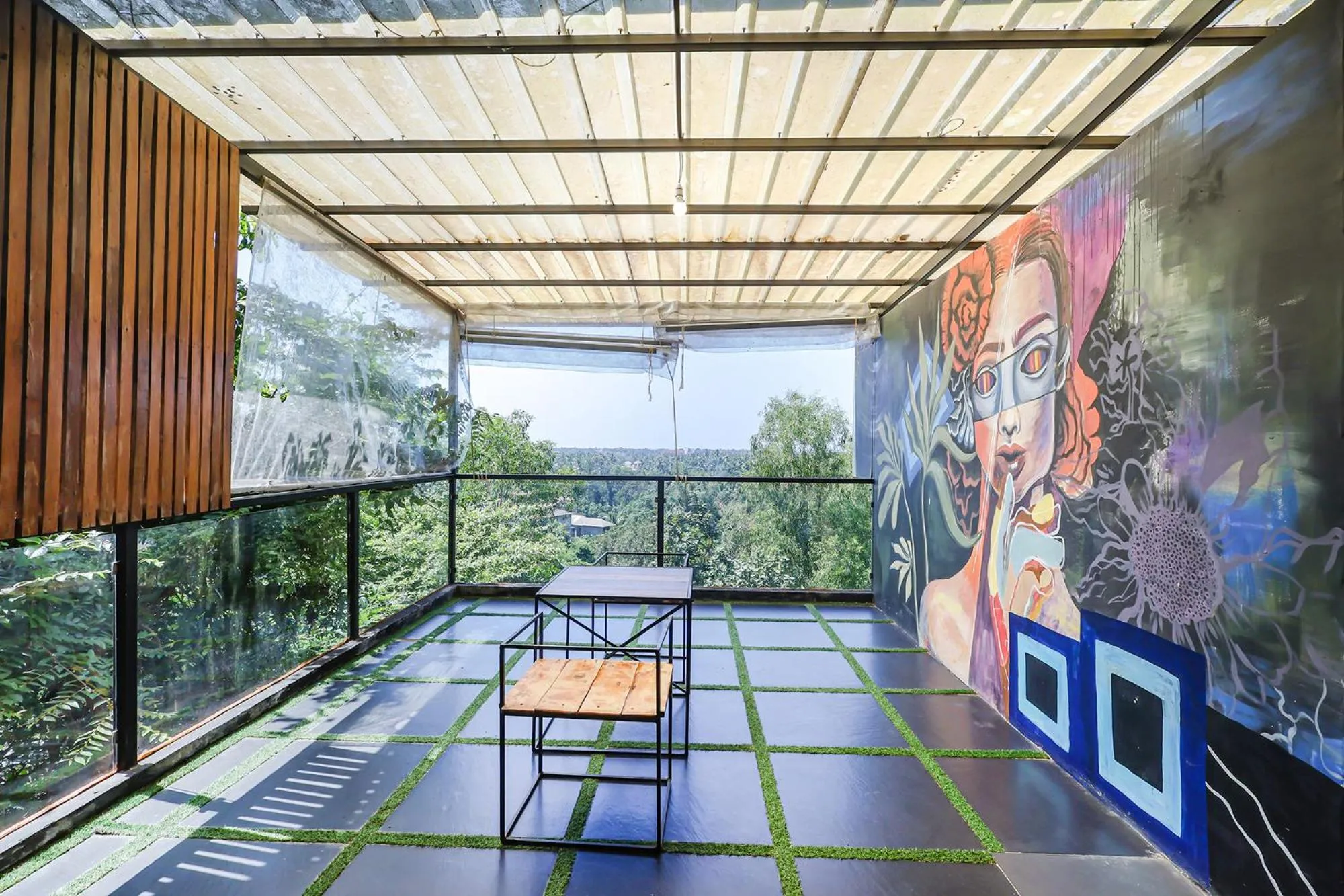 Balcony/Terrace in FabHotel Hillora Coastal Resort