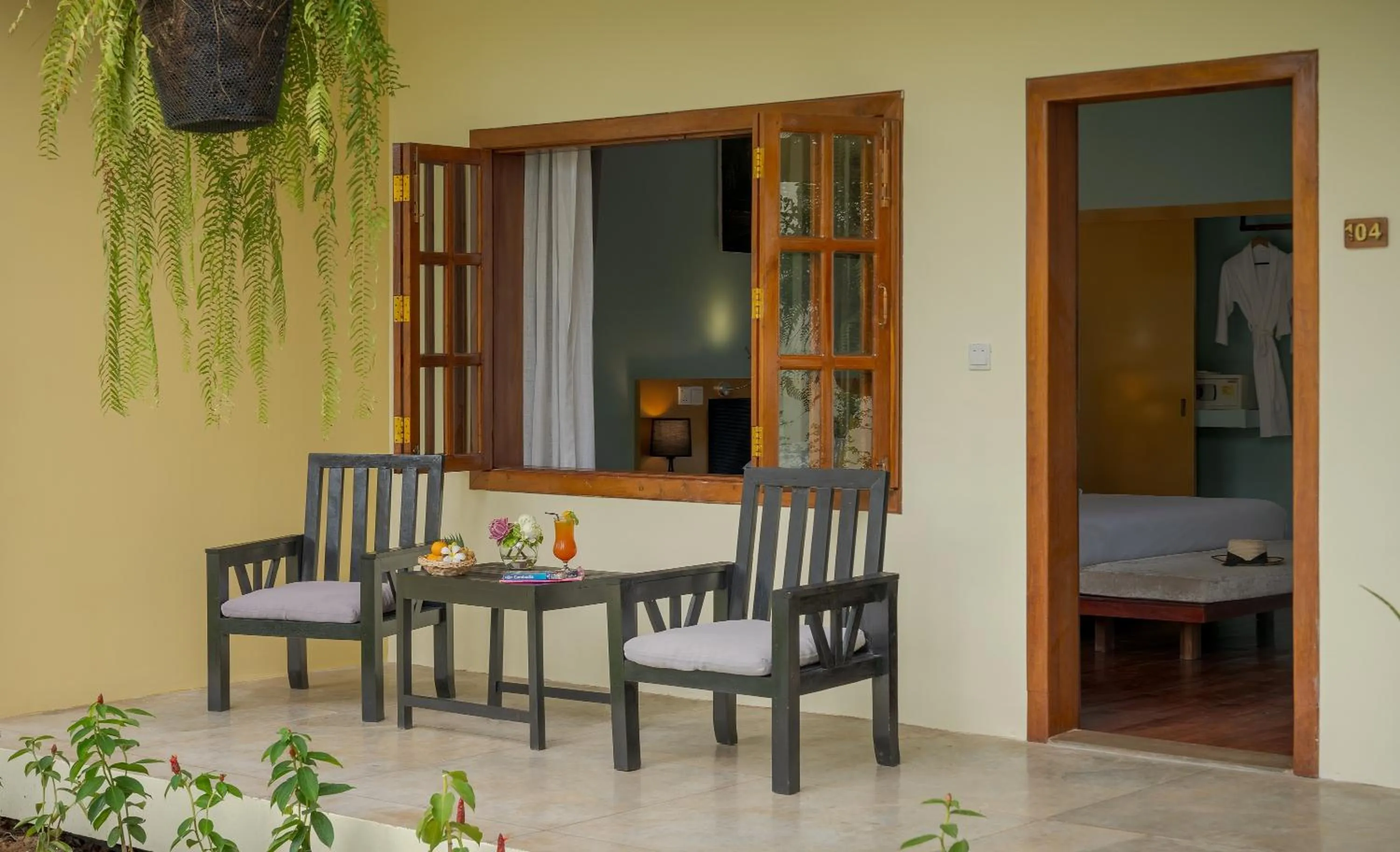 Patio in Sala Siem Reap Resort