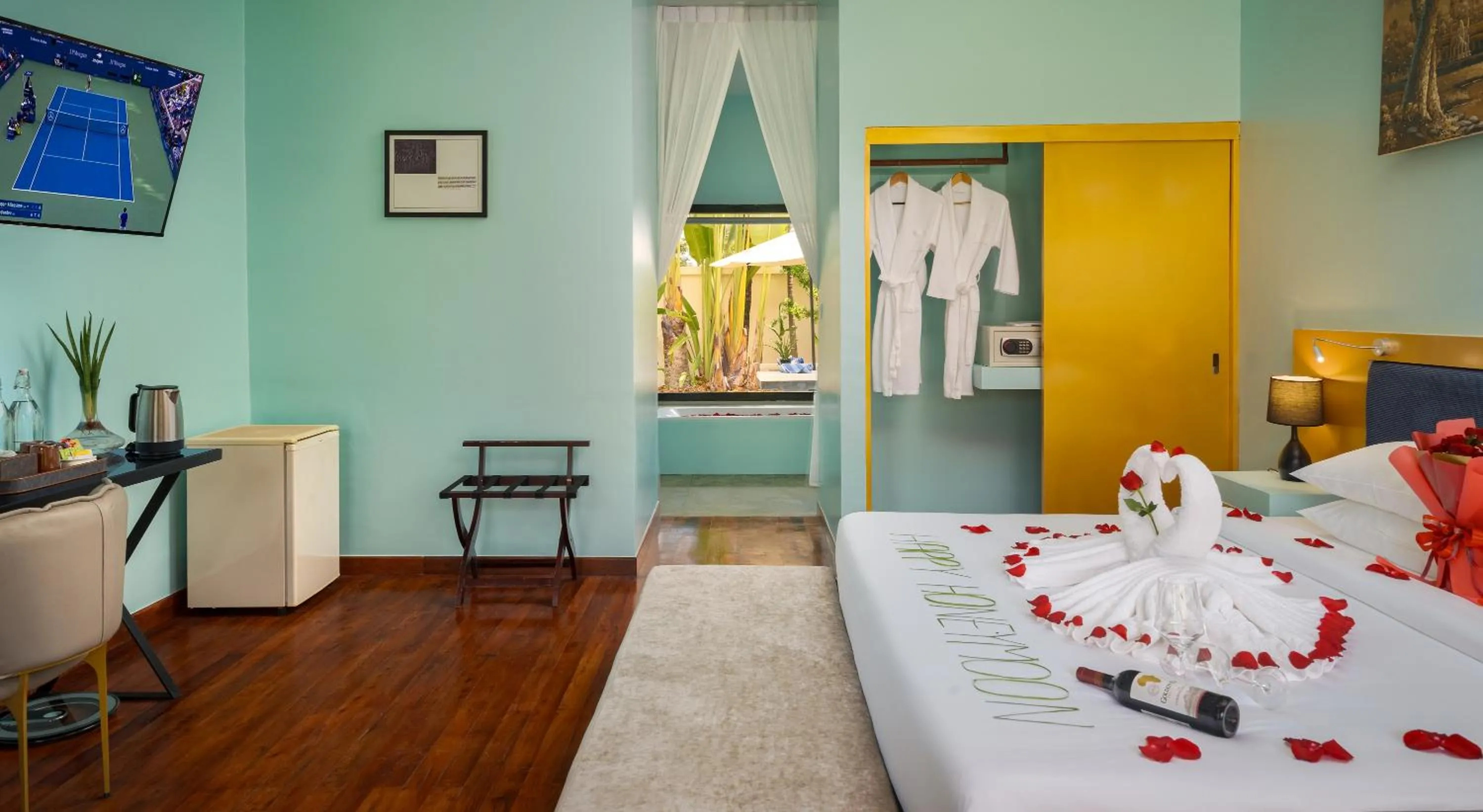 Bed in Sala Siem Reap Resort