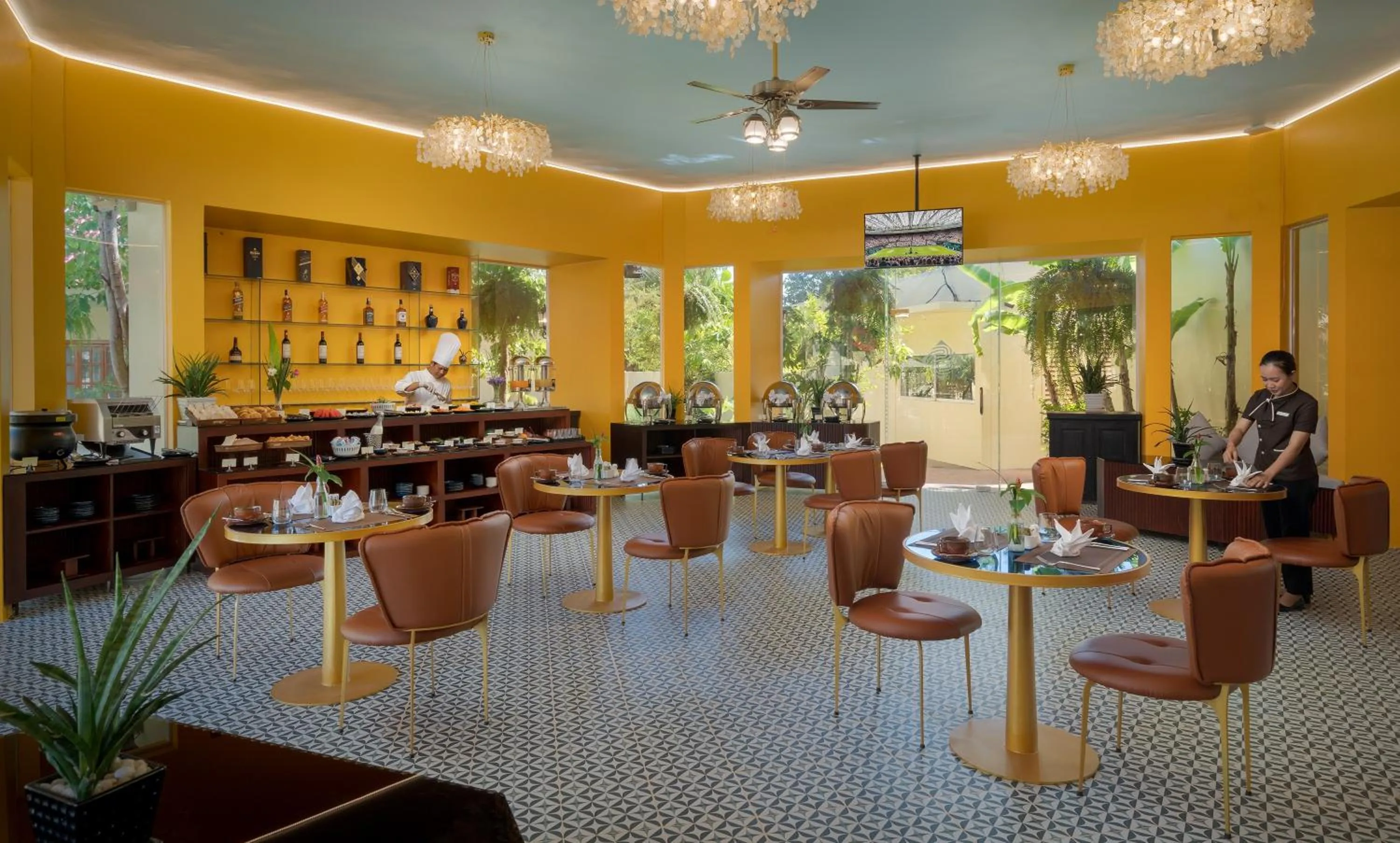 Staff in Sala Siem Reap Resort