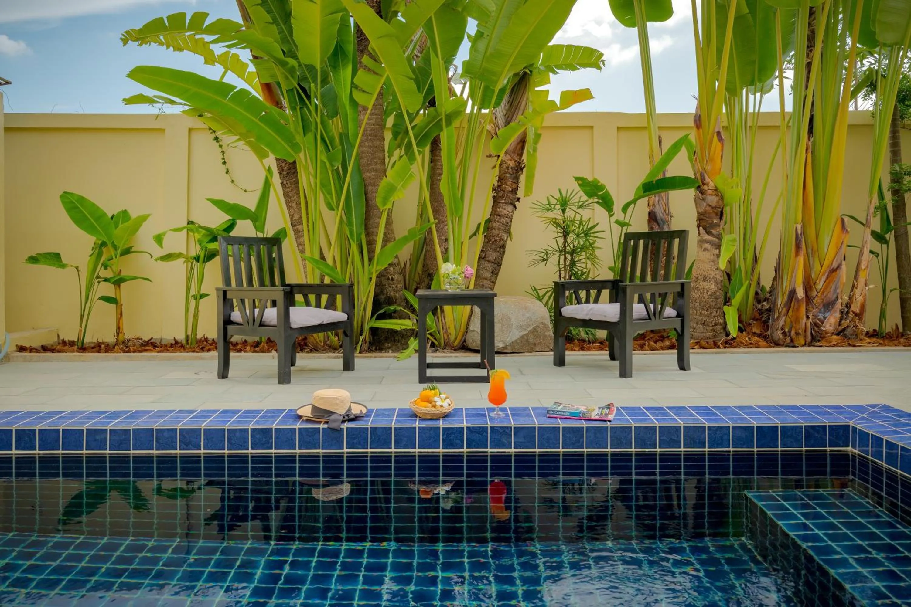 Patio in Sala Siem Reap Resort