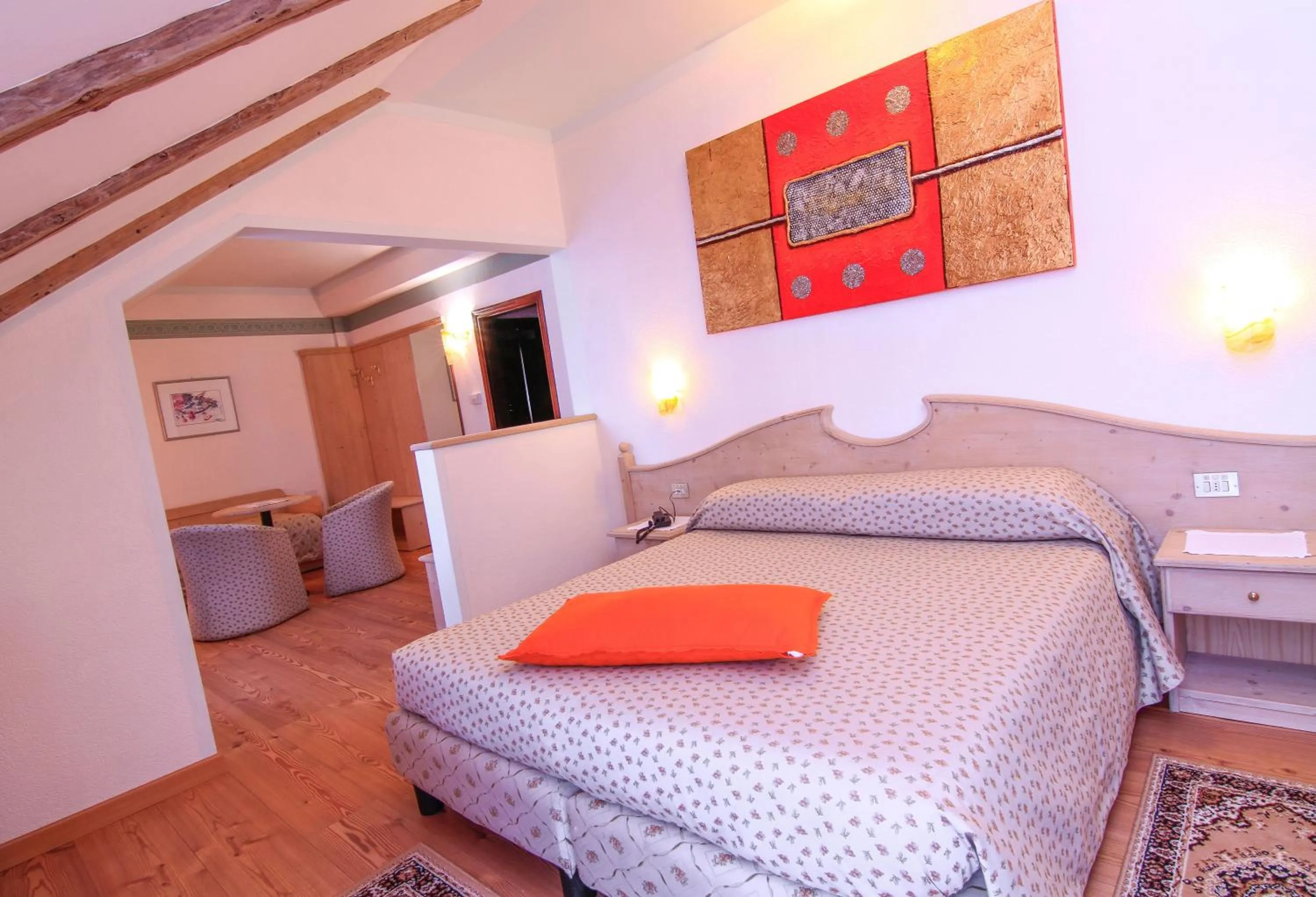 Bed in G. Hotel Des Alpes (Classic since 1912)