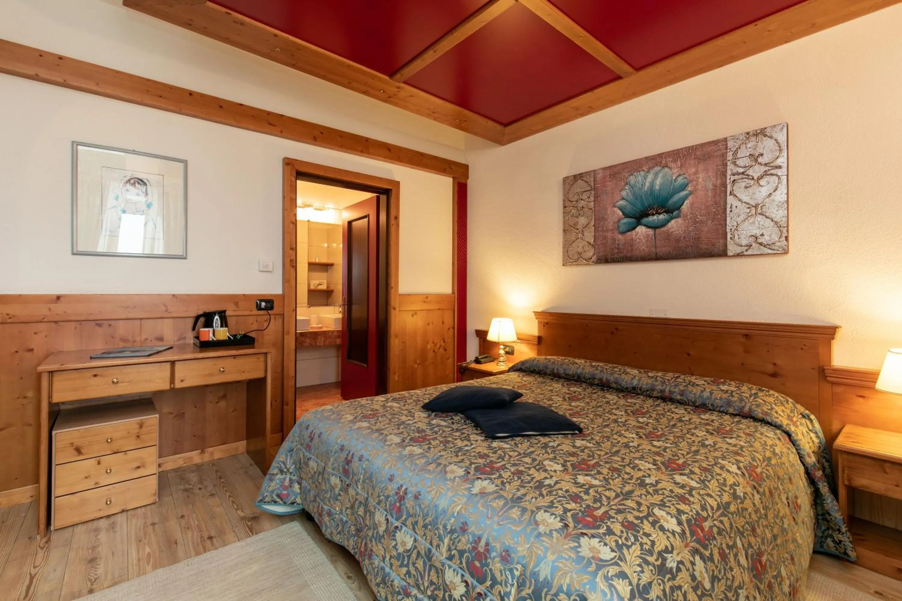 Bed in G. Hotel Des Alpes (Classic since 1912)