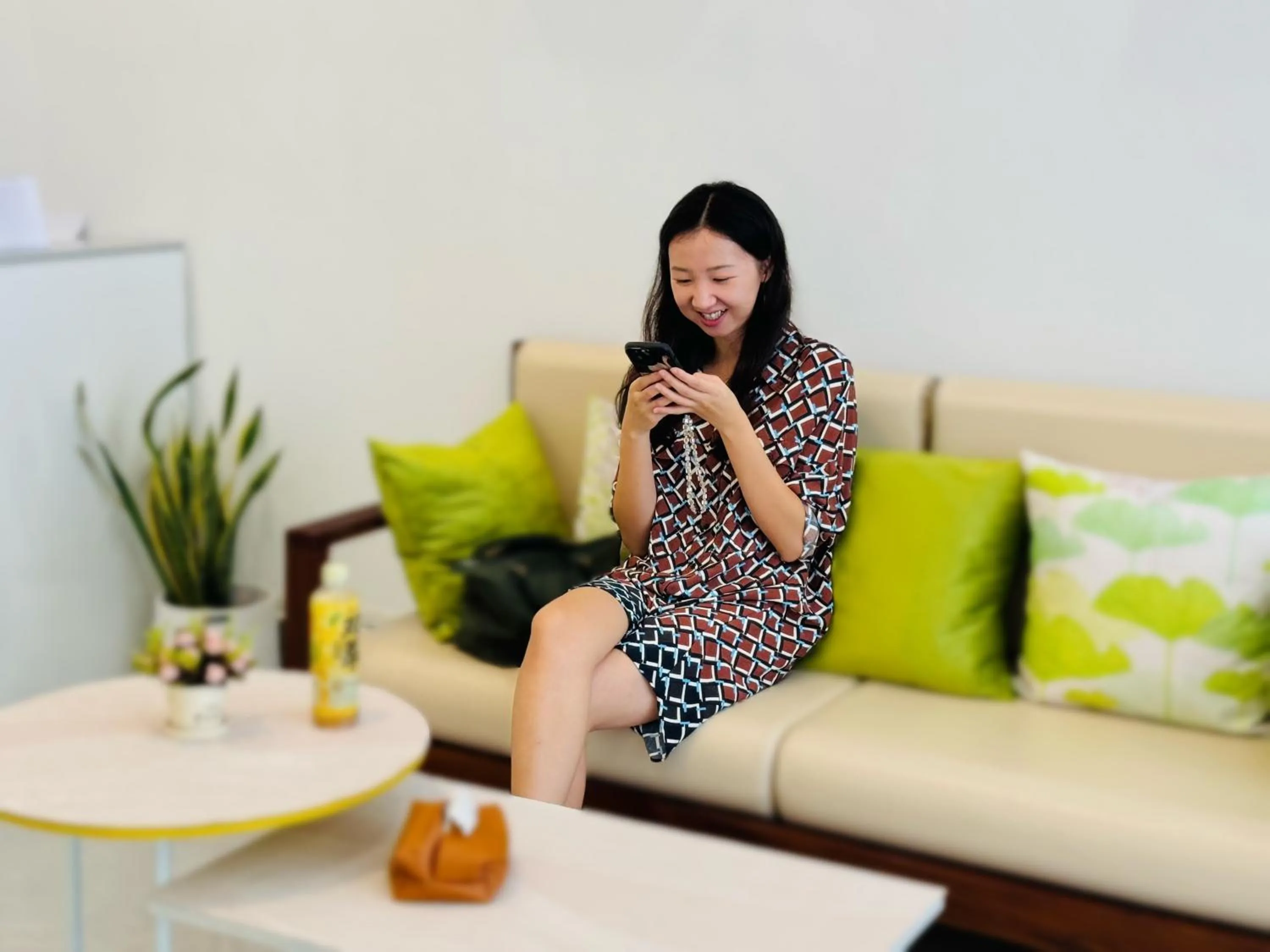 Seating area in Vanida Hotel