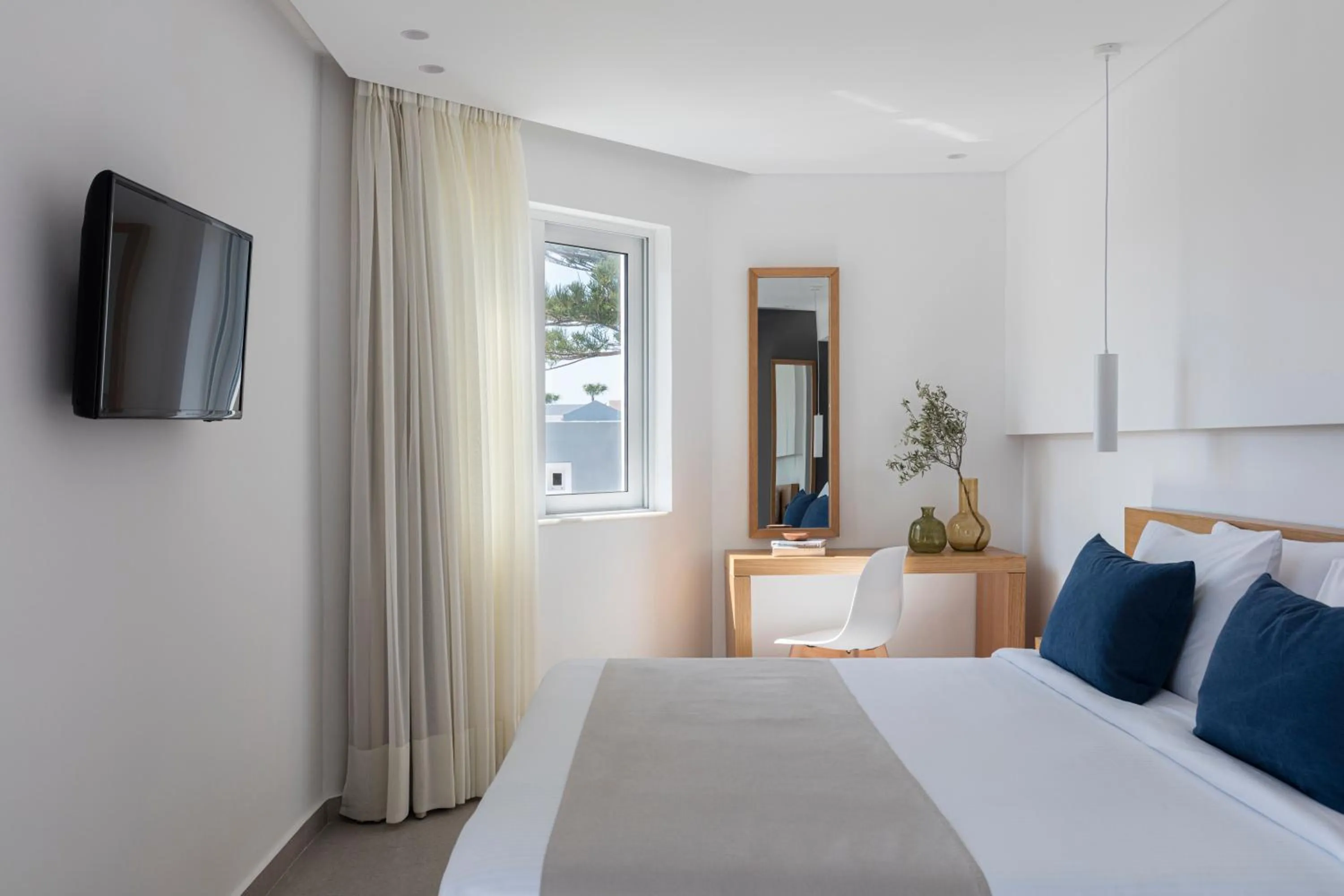 Bed in Atlantica Marmari Beach