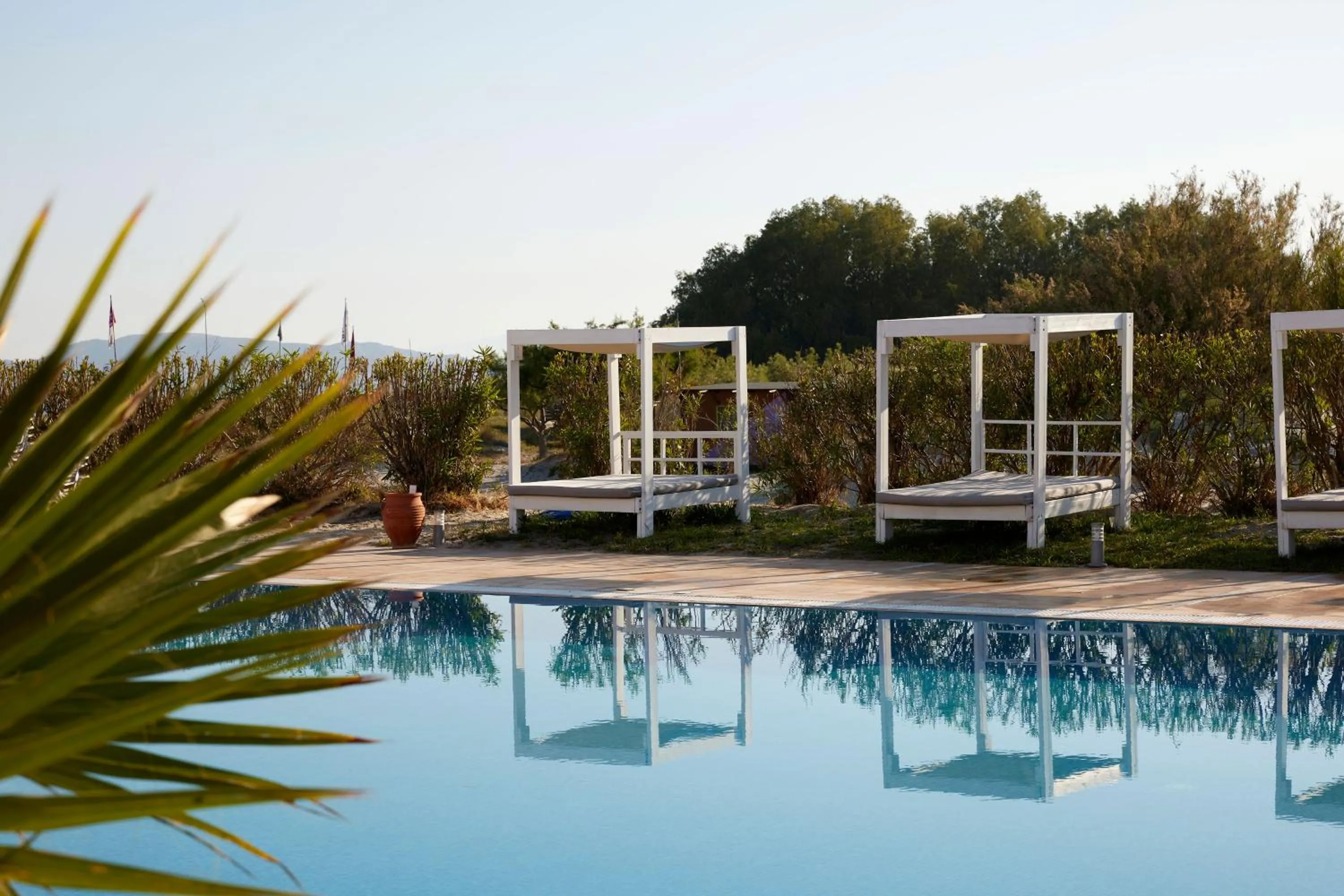 Swimming pool in Atlantica Marmari Beach
