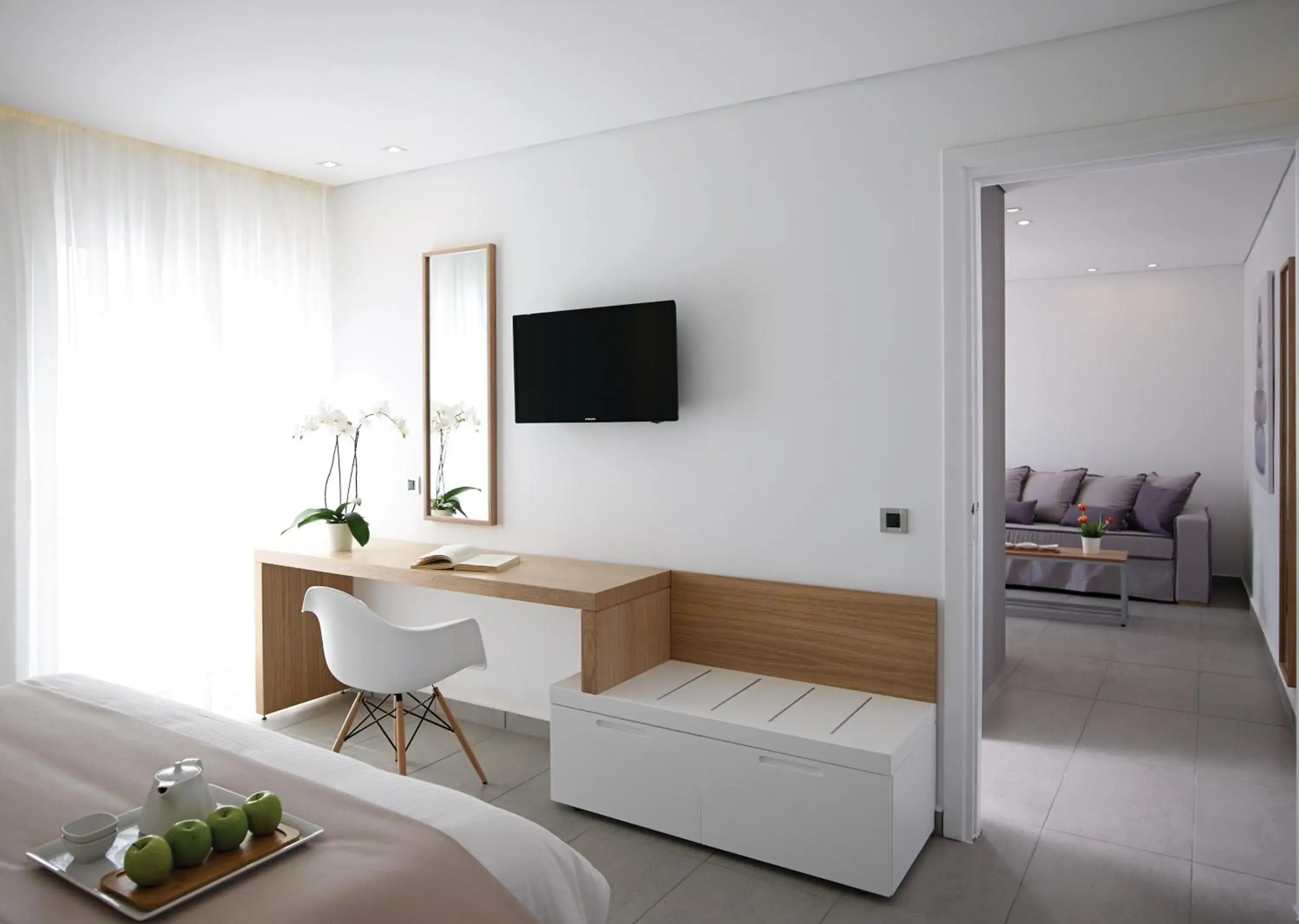 Superior Two Bedroom Suite Inland View in Atlantica Marmari Beach Superior Two Bedroom Suite Inland View in Atlantica Marmari Beach