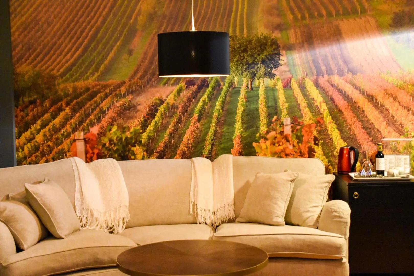 Living room in Sydkustens at Pillehill