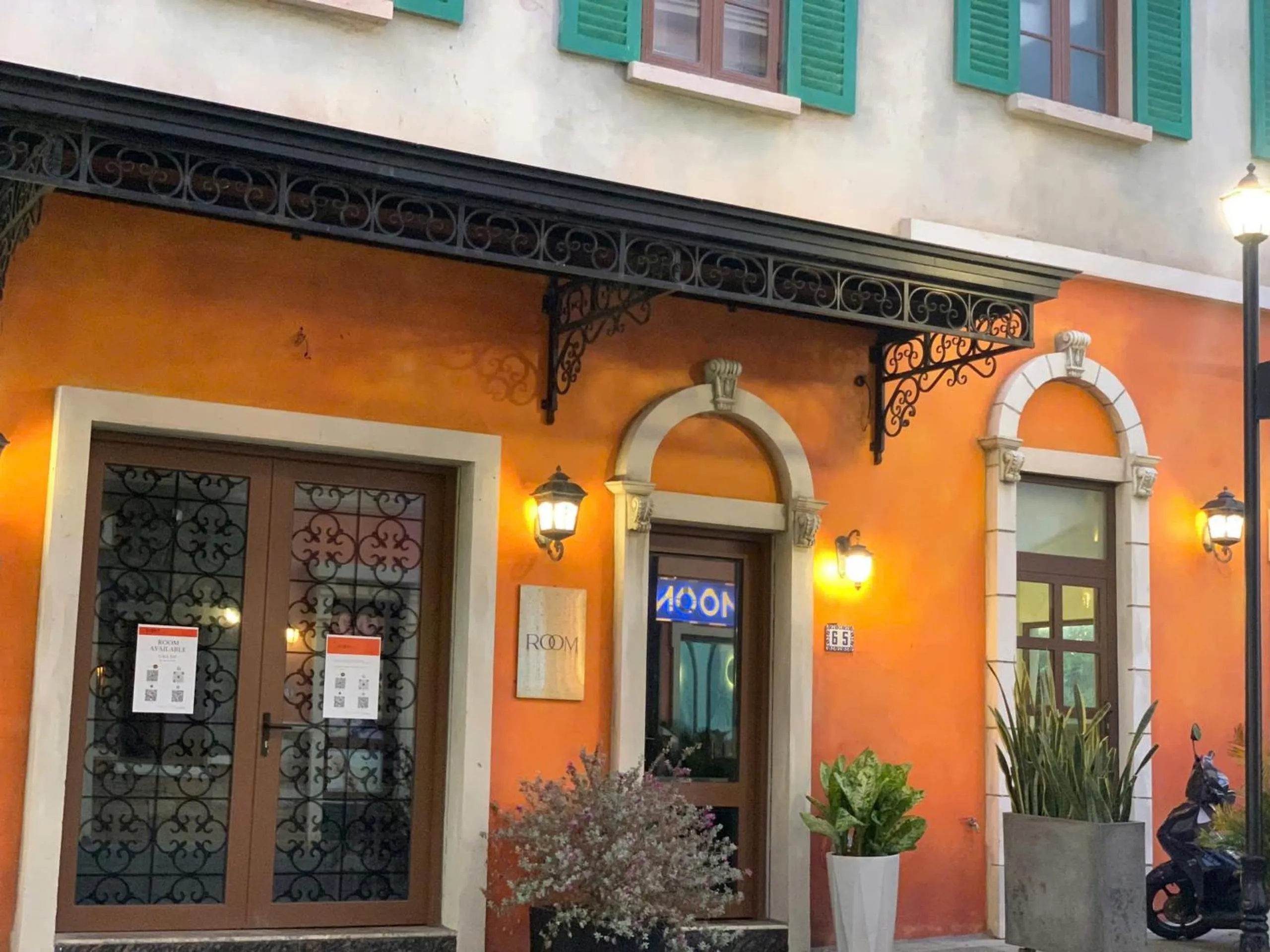 Property building in The Room Hotel - Starbucks