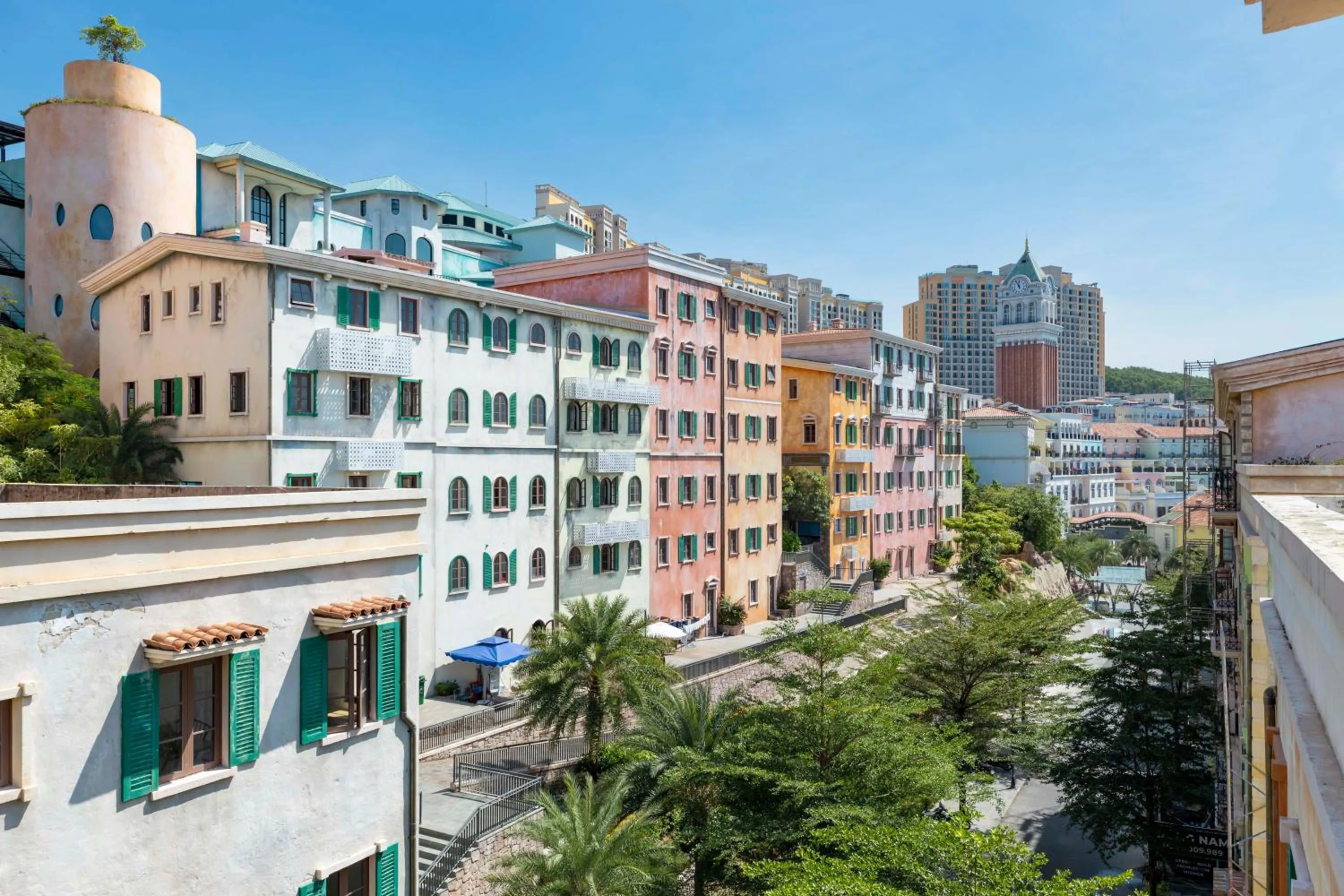 View (from property/room) in The Room Hotel - Starbucks