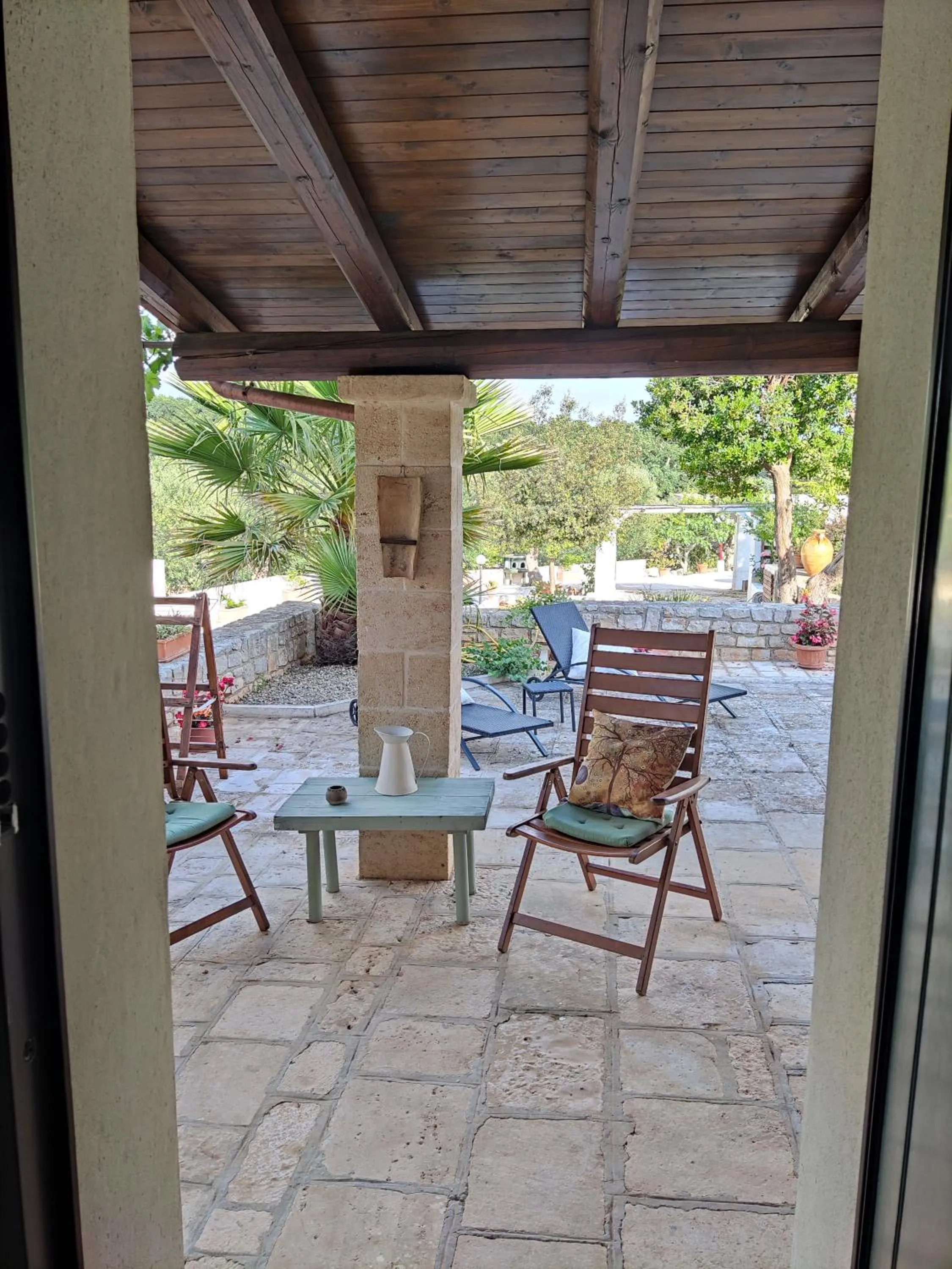 Patio in Villa Giulia B&B