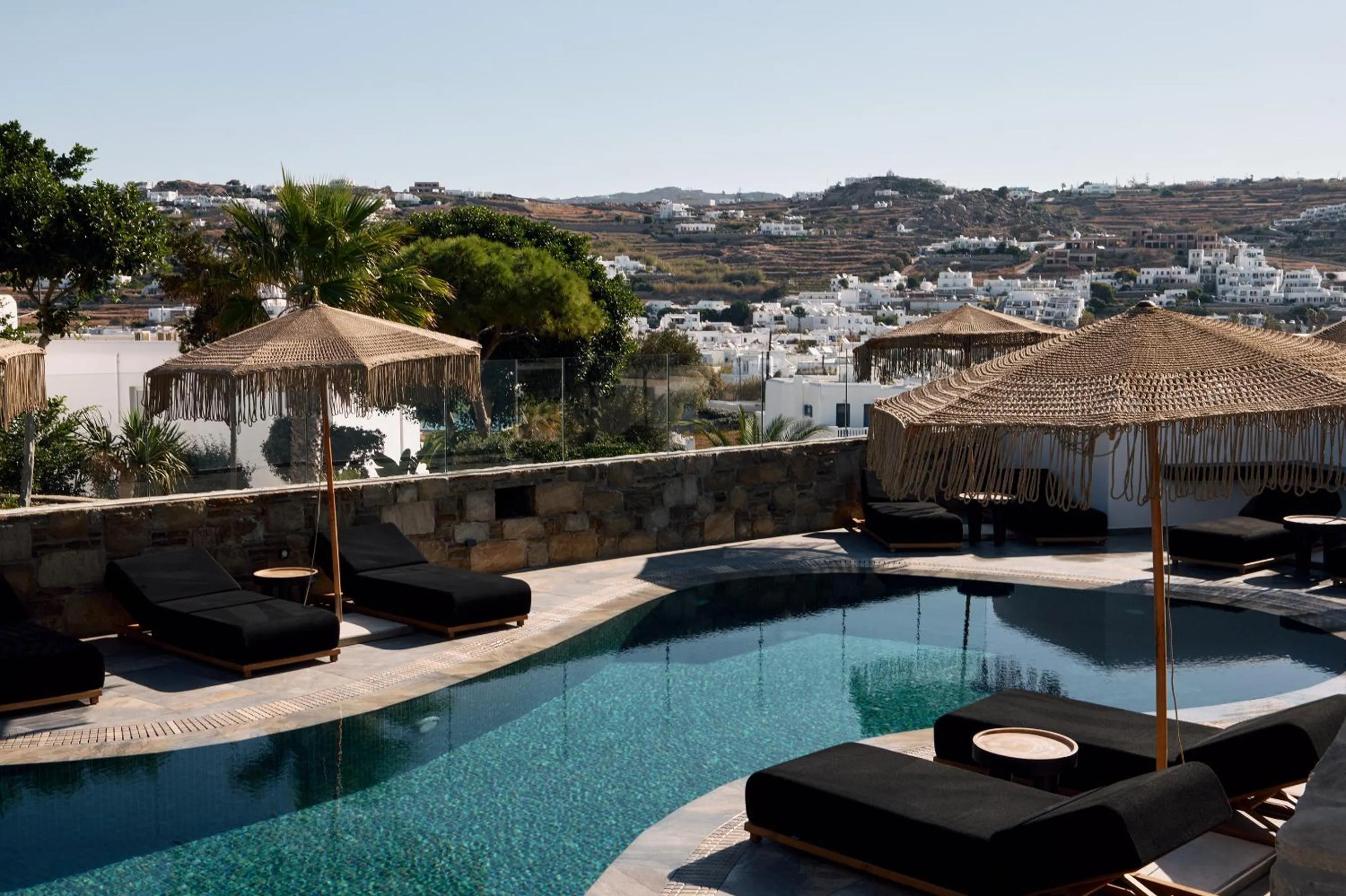 Pool view in Kalea Mykonos