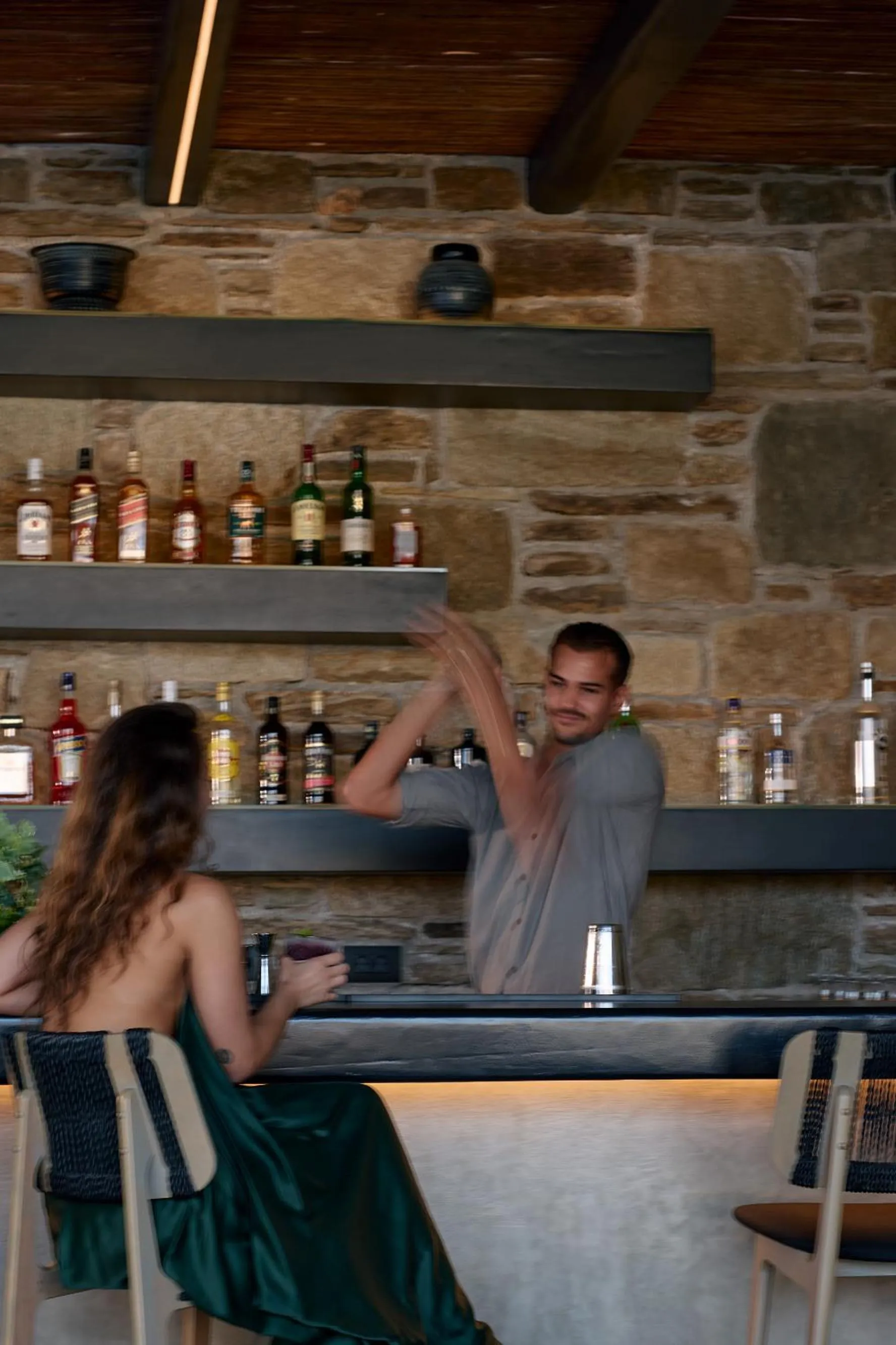 Lounge or bar in Kalea Mykonos