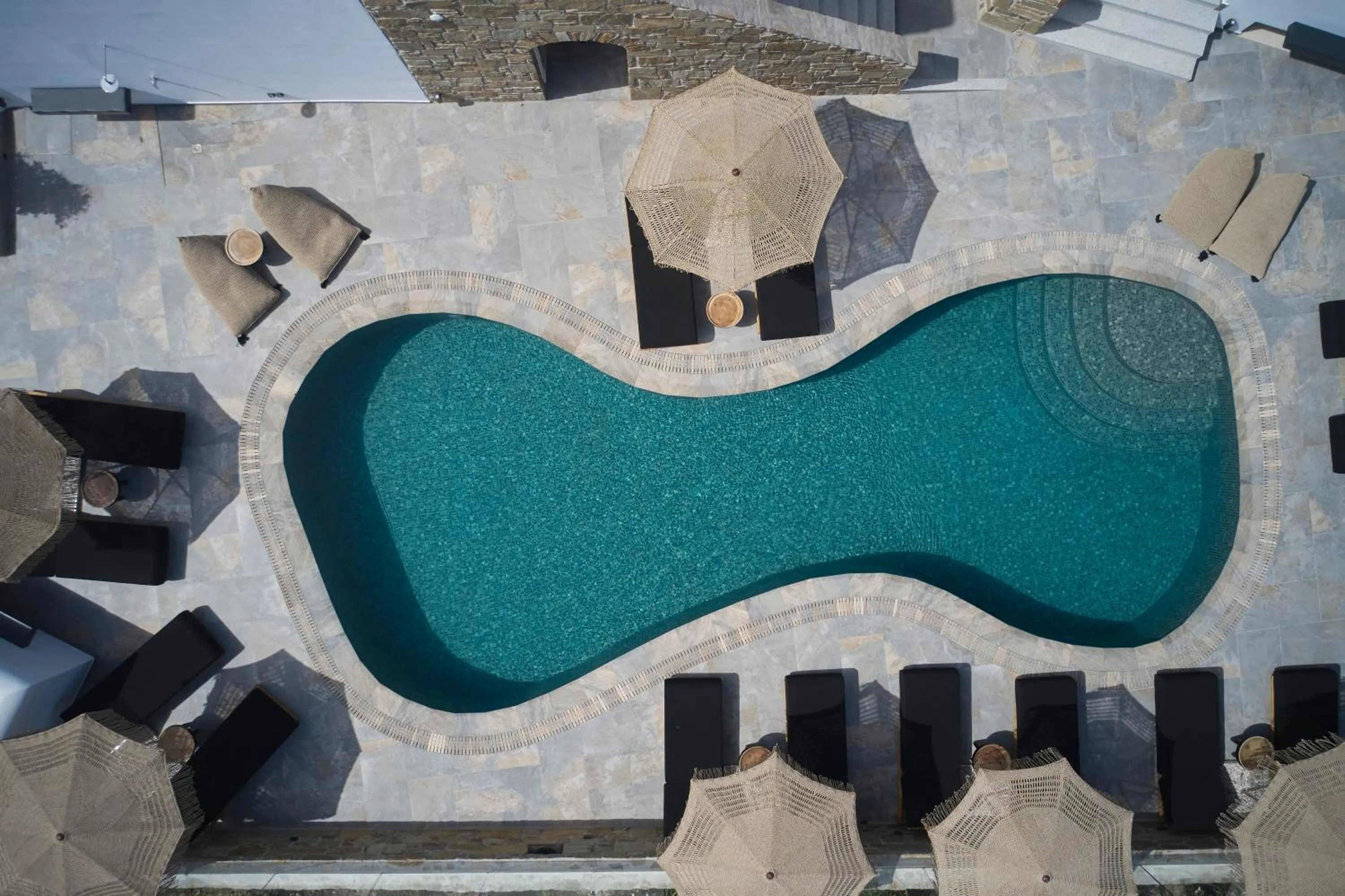 Bird's eye view in Kalea Mykonos