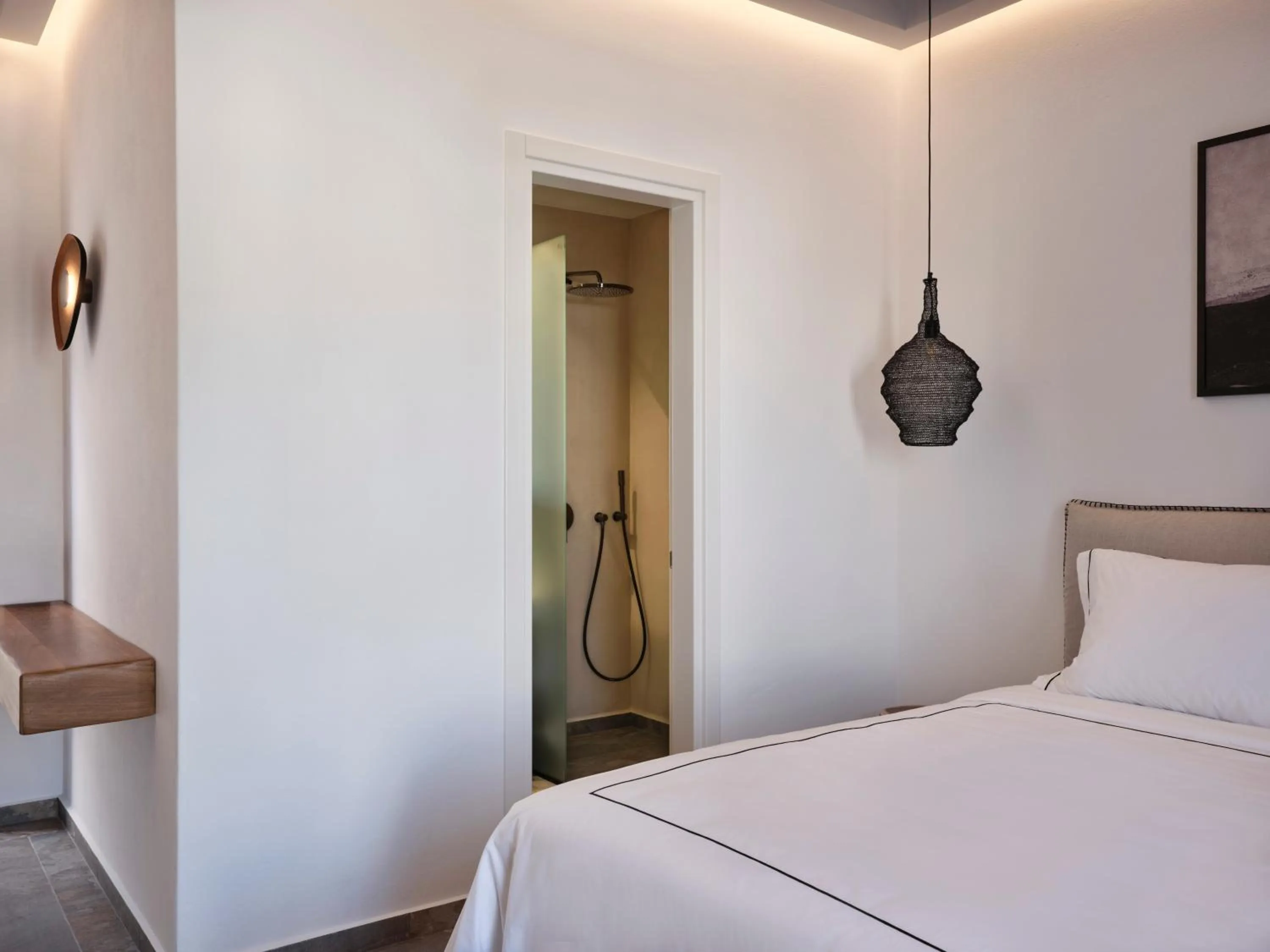 Bedroom, Bed in Kalea Mykonos