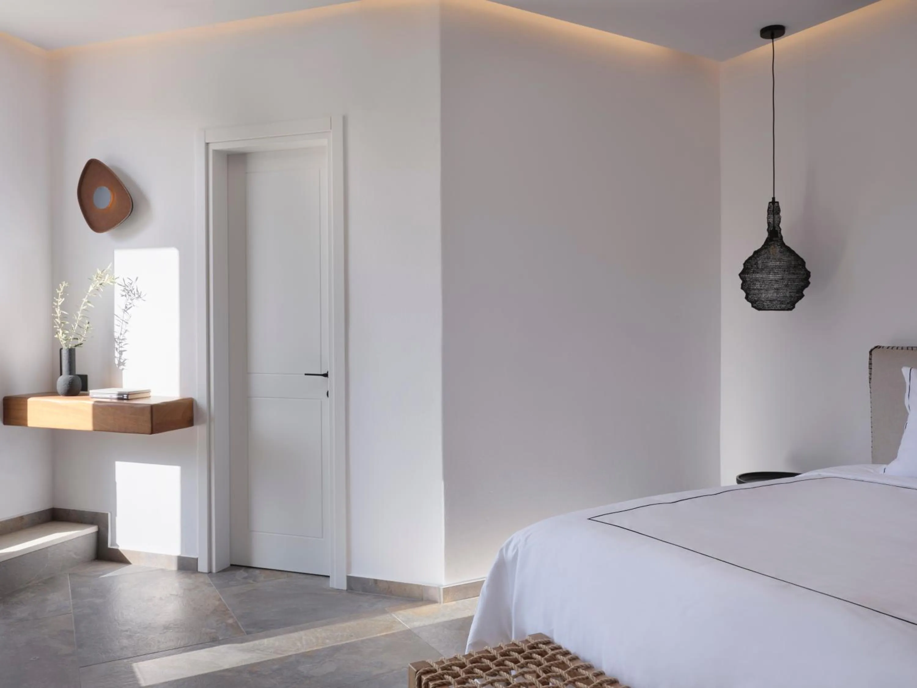 Bedroom, Bed in Kalea Mykonos