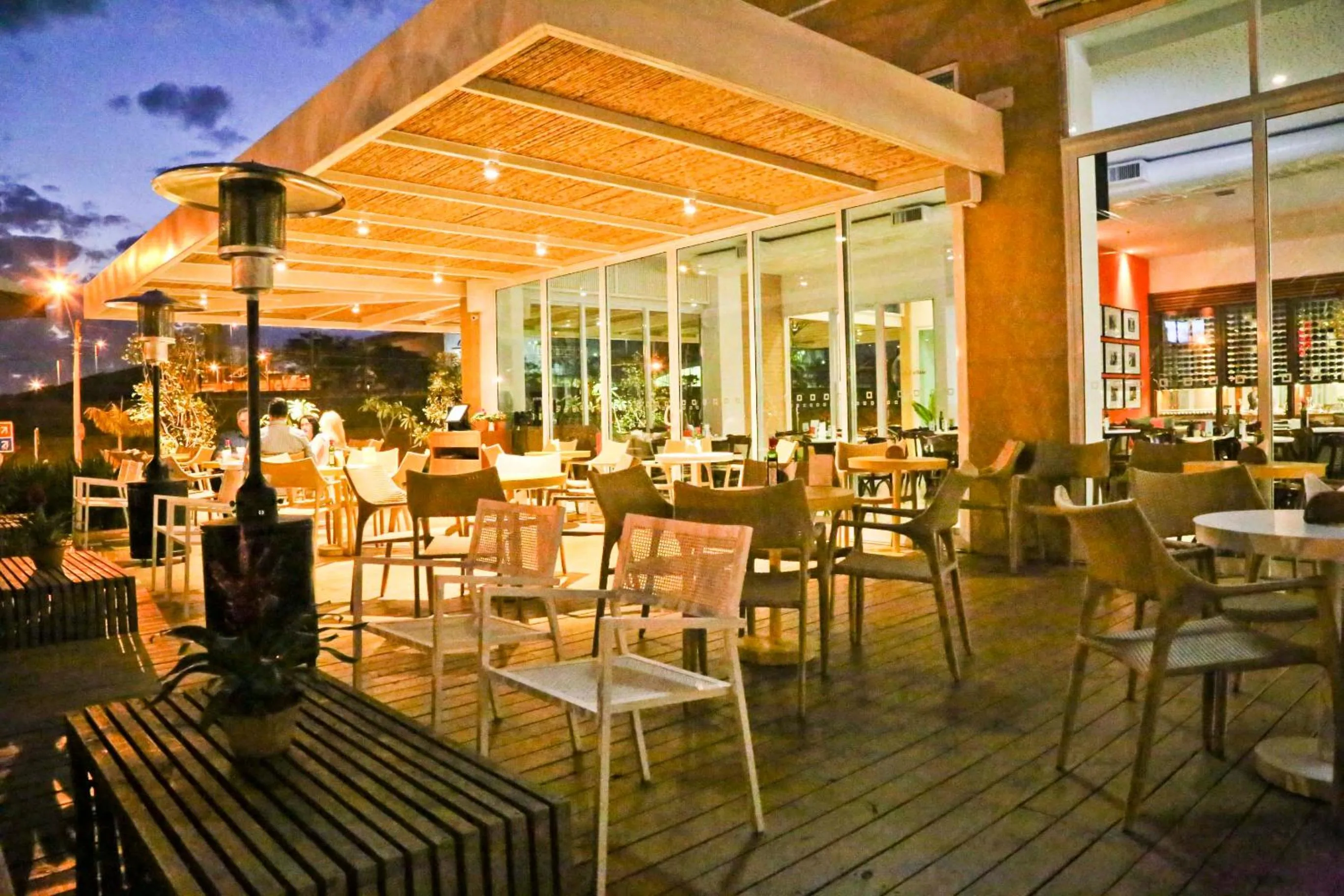 Balcony/Terrace in Vitória Hotel Convention Paulínia