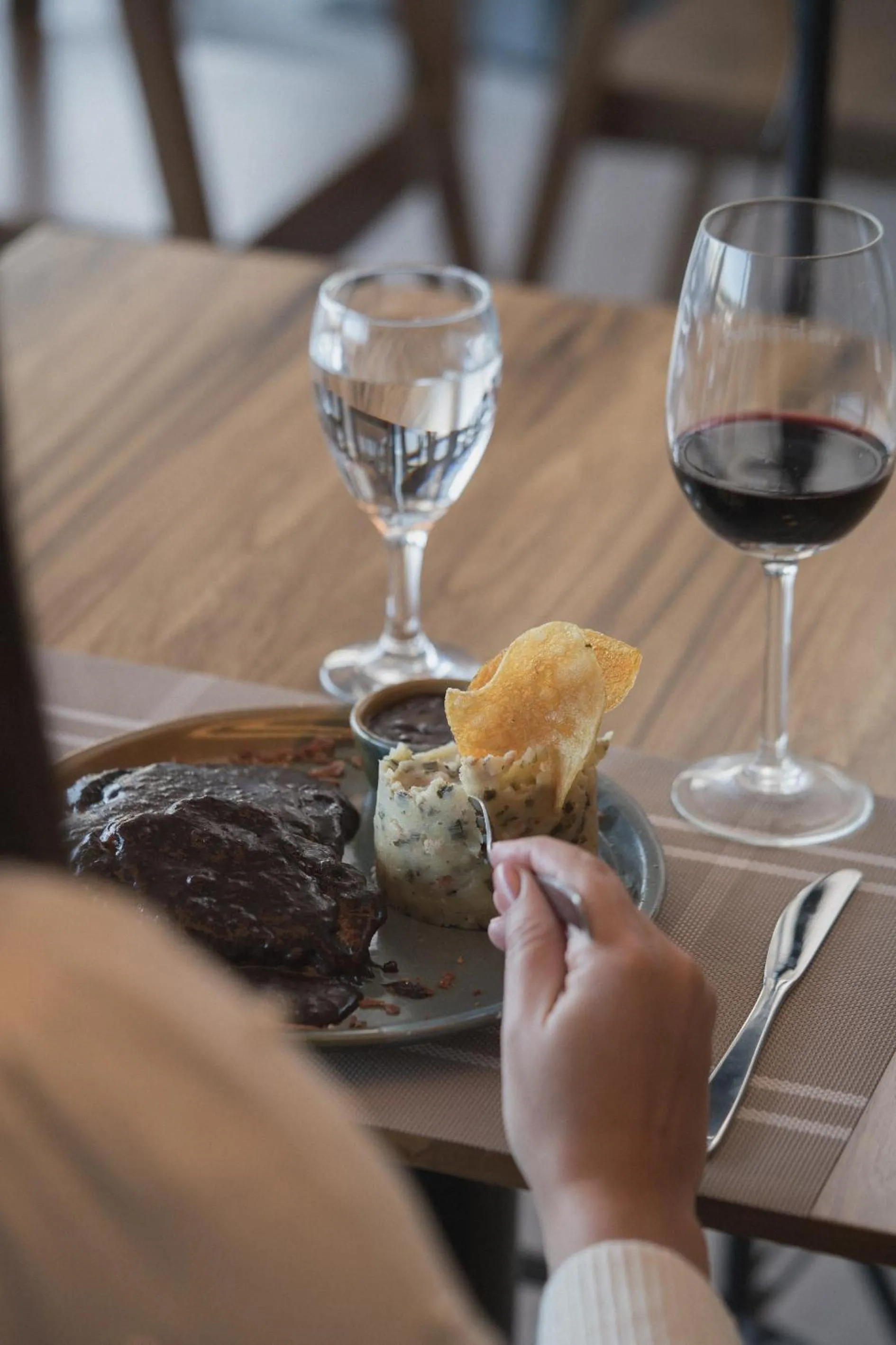 Food and drinks in Rayentray Puerto Piramides