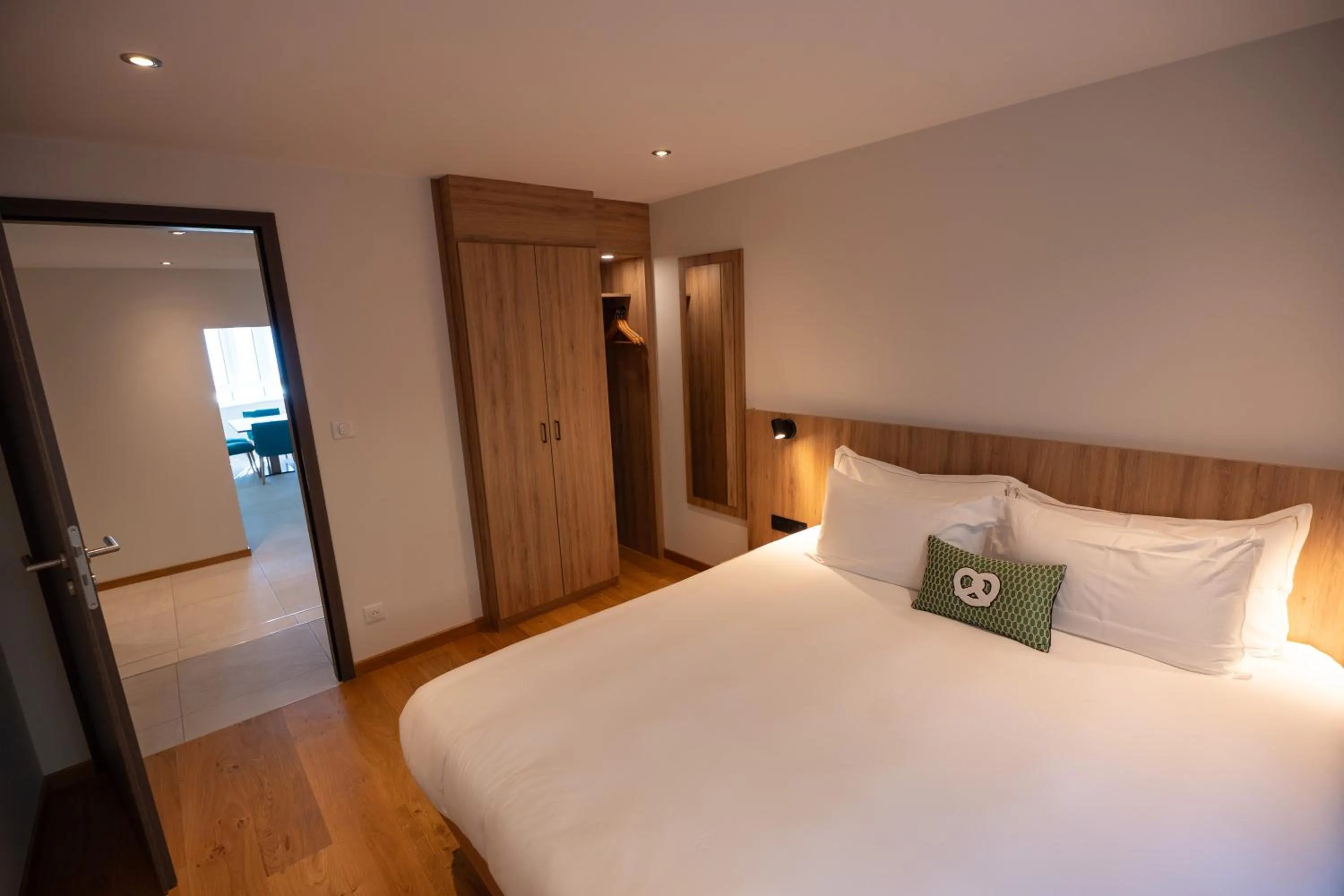 Bed in Domaine de Haslach, The Originals Collection, Résidence de Tourisme