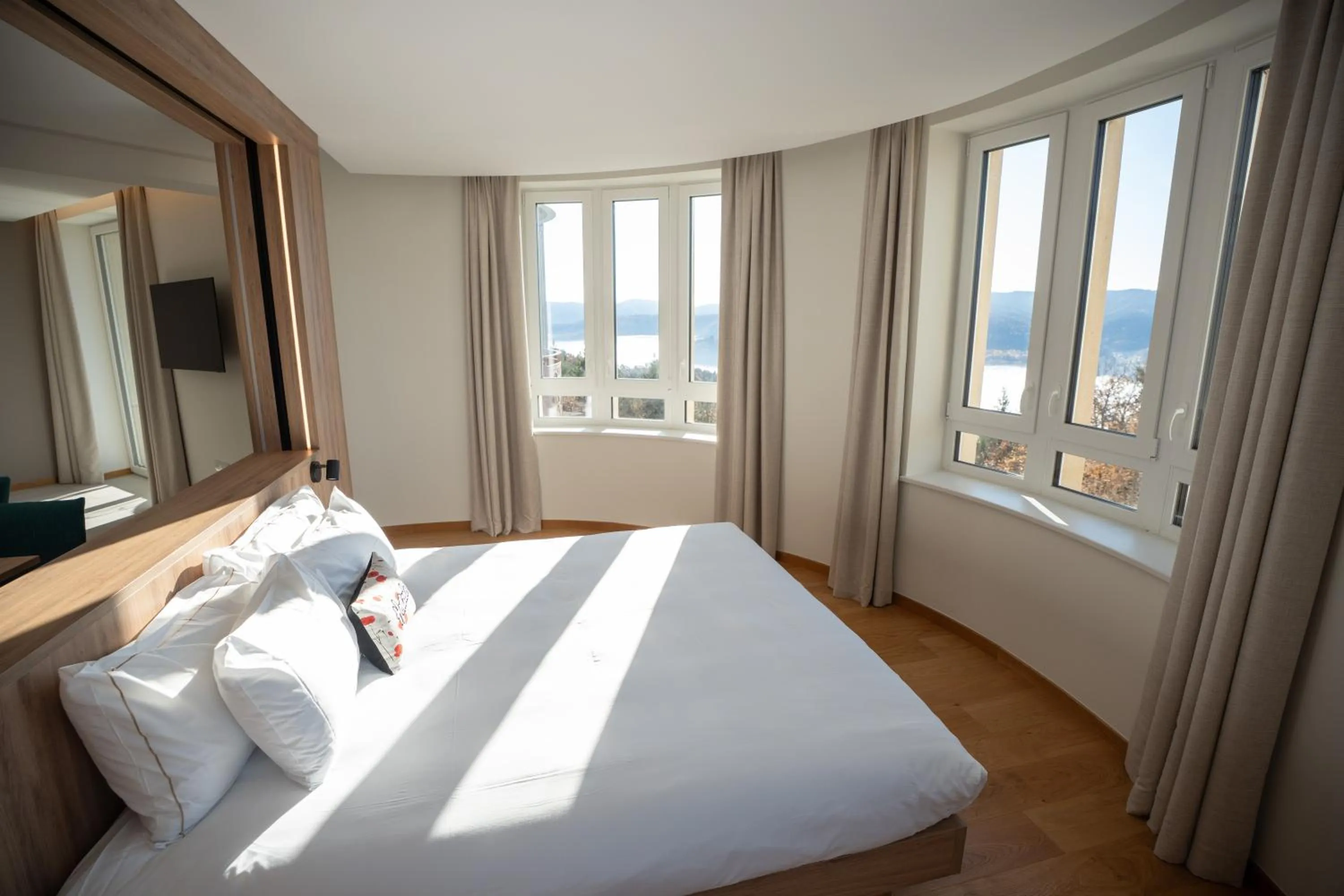 Bed in Domaine de Haslach, The Originals Collection, Résidence de Tourisme