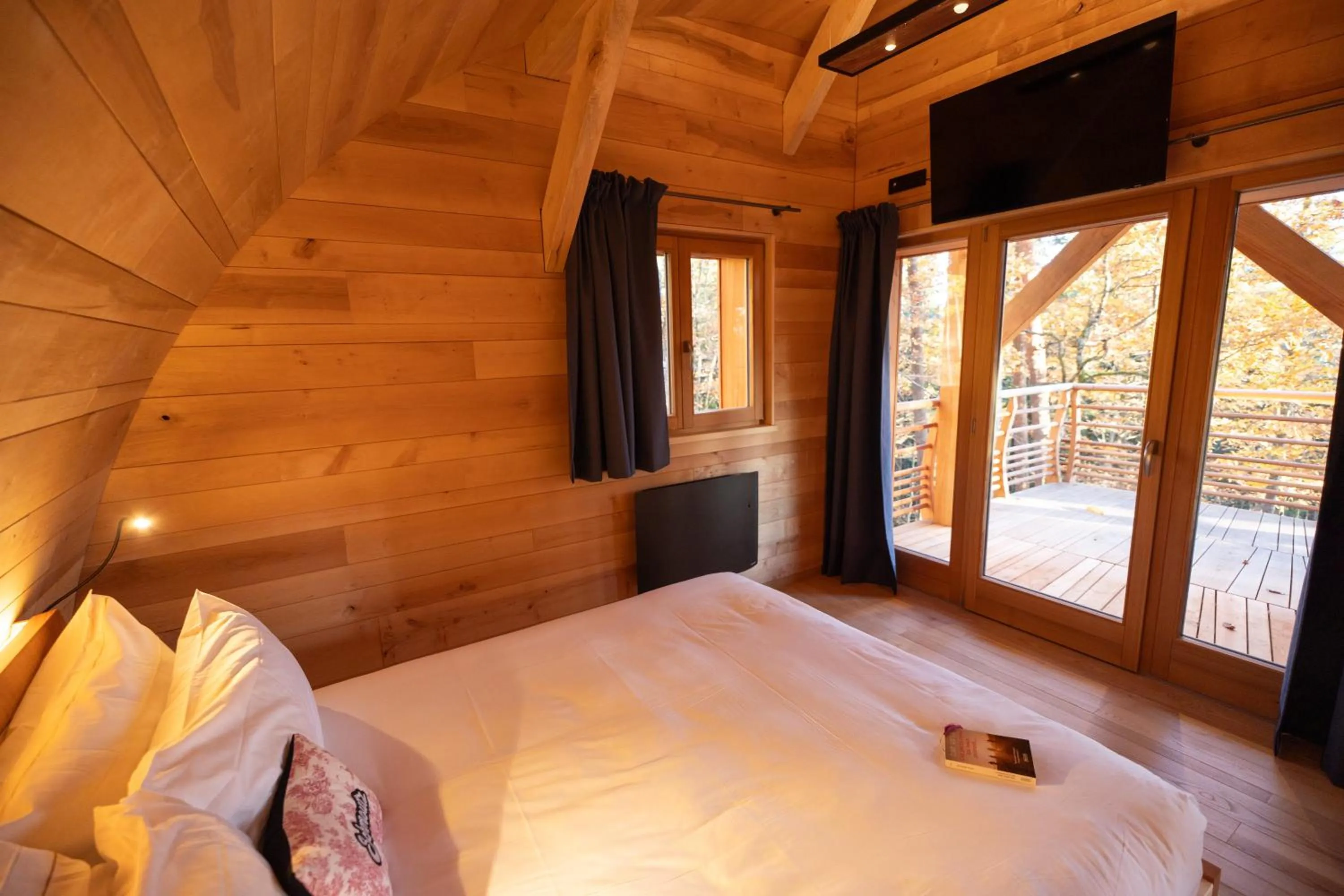 Bed in Domaine de Haslach, The Originals Collection, Résidence de Tourisme