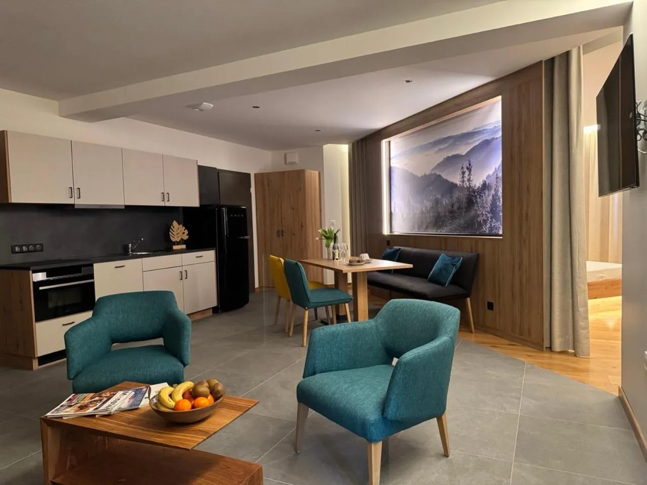 Kitchen or kitchenette in Domaine de Haslach, The Originals Collection, Résidence de Tourisme