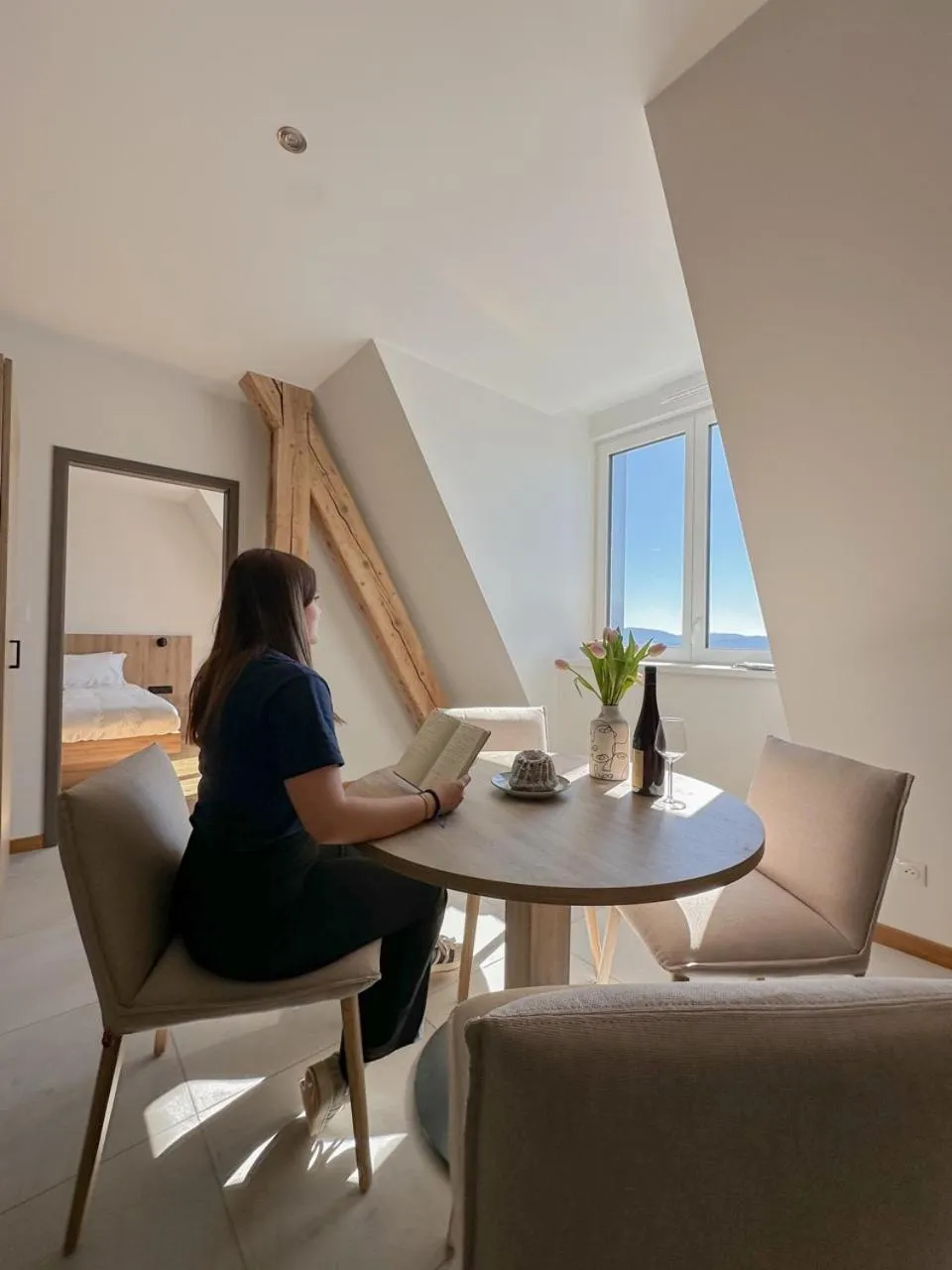 Dining area in Domaine de Haslach, The Originals Collection, Résidence de Tourisme