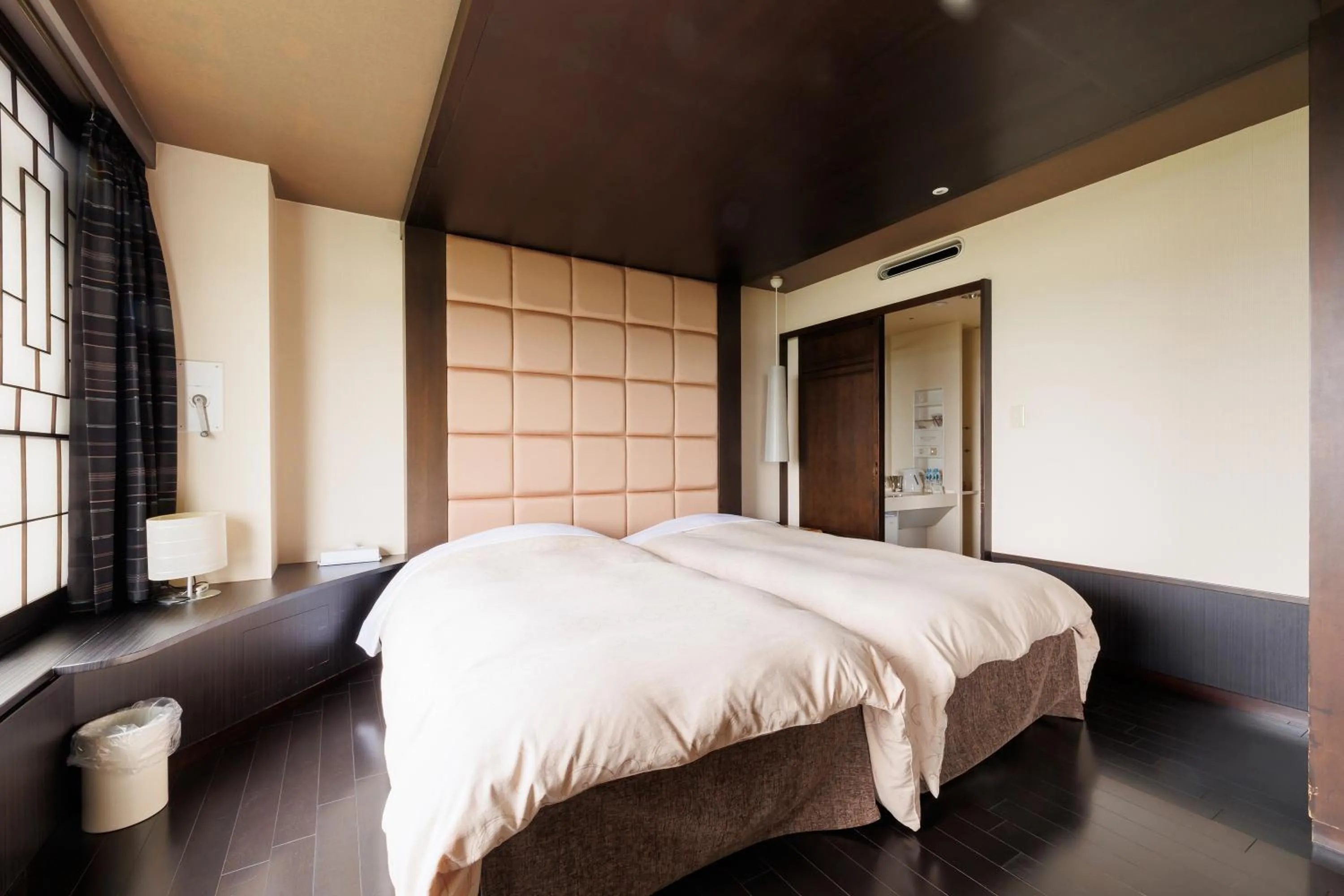 Bed in Kitahiroshima Classe Hotel