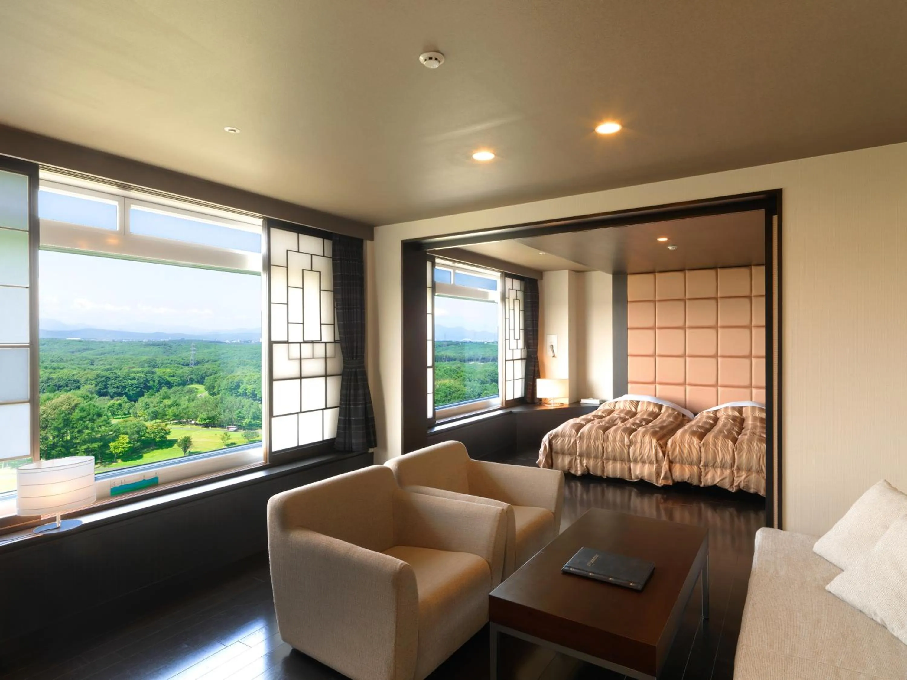 Photo of the whole room in Kitahiroshima Classe Hotel