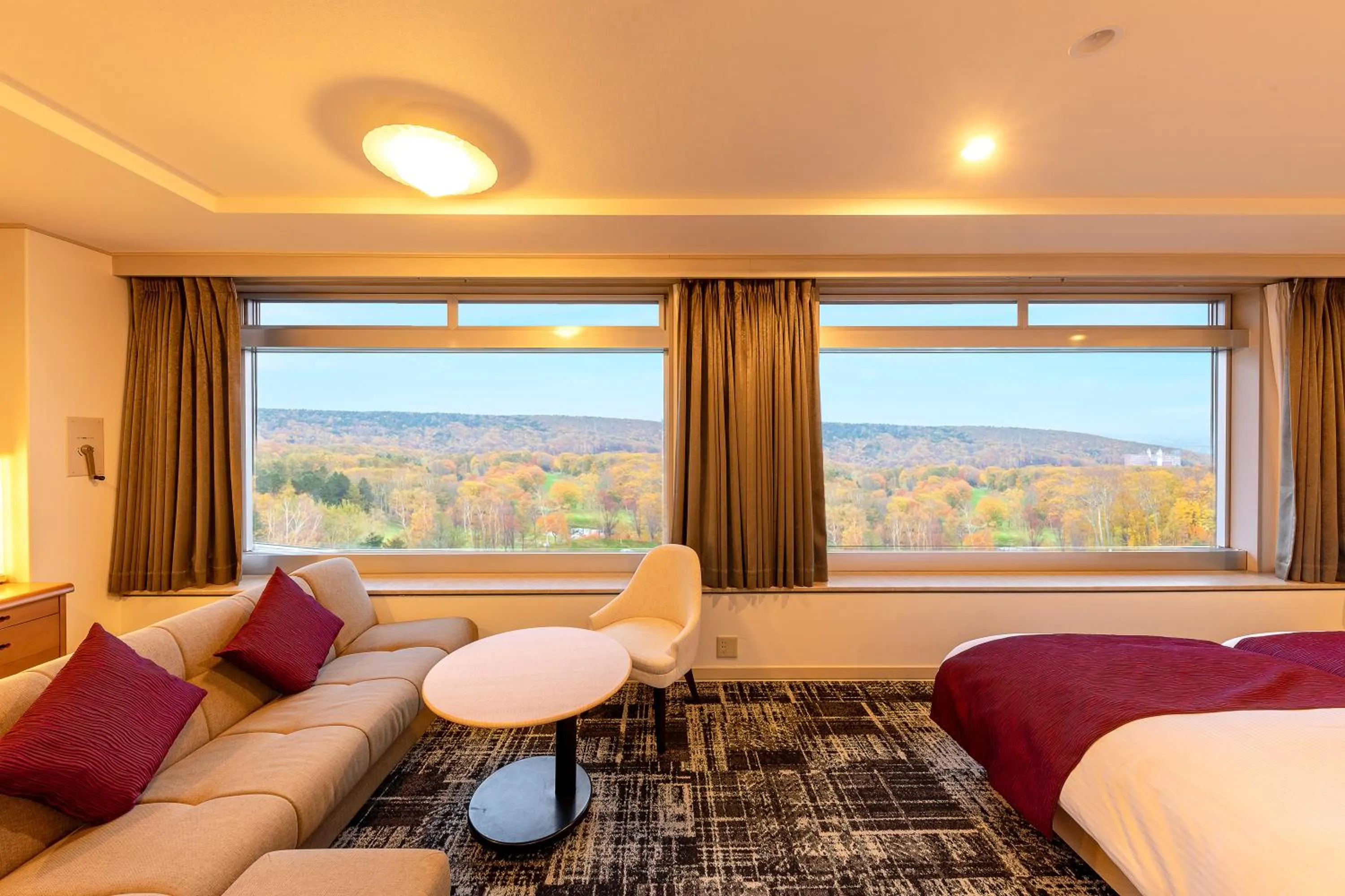 Photo of the whole room in Kitahiroshima Classe Hotel