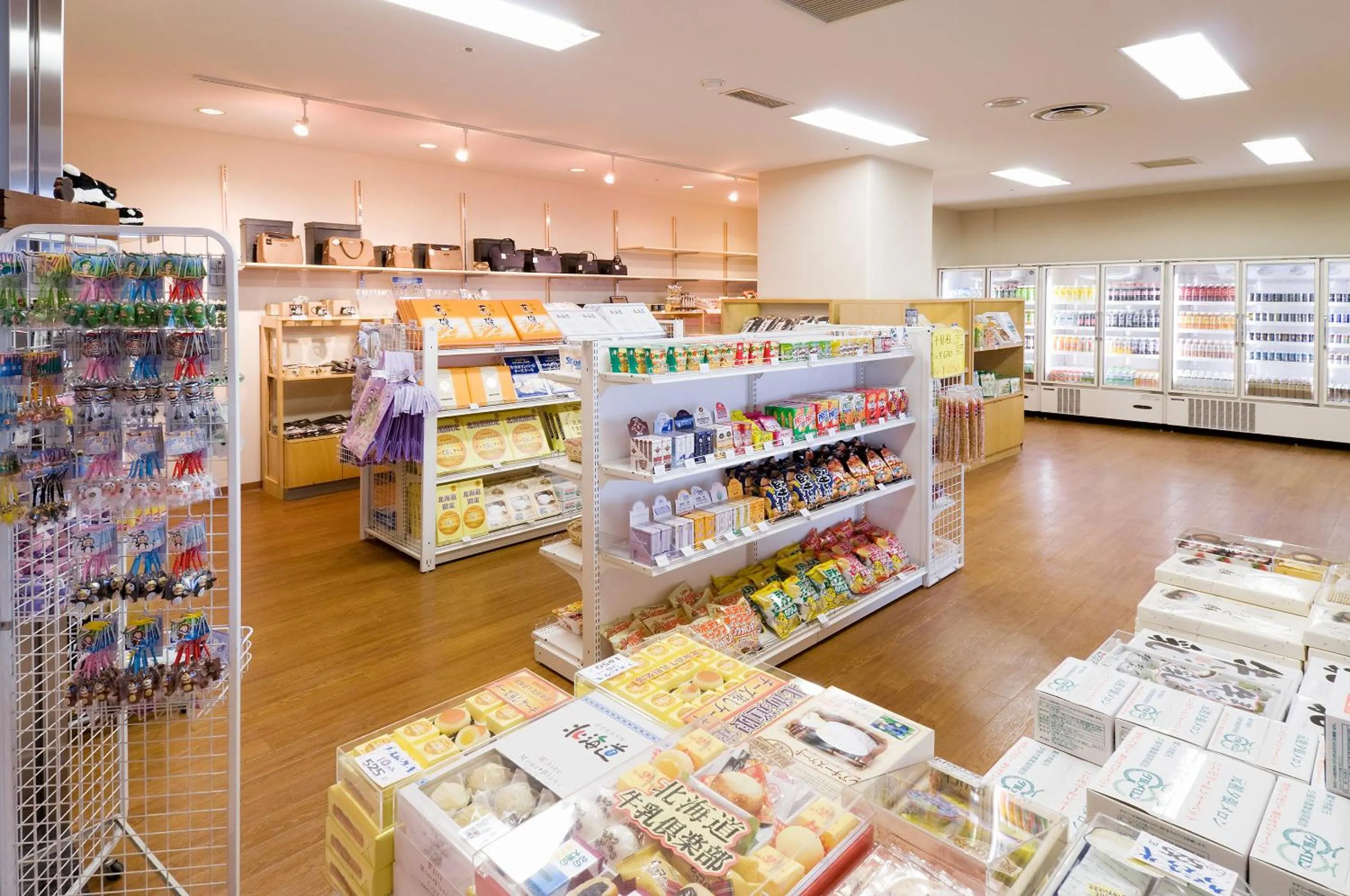 On-site shops in Kitahiroshima Classe Hotel