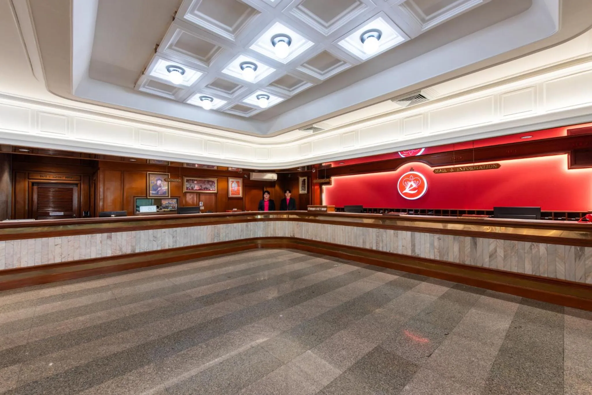 Lobby or reception in Elizabeth Hotel