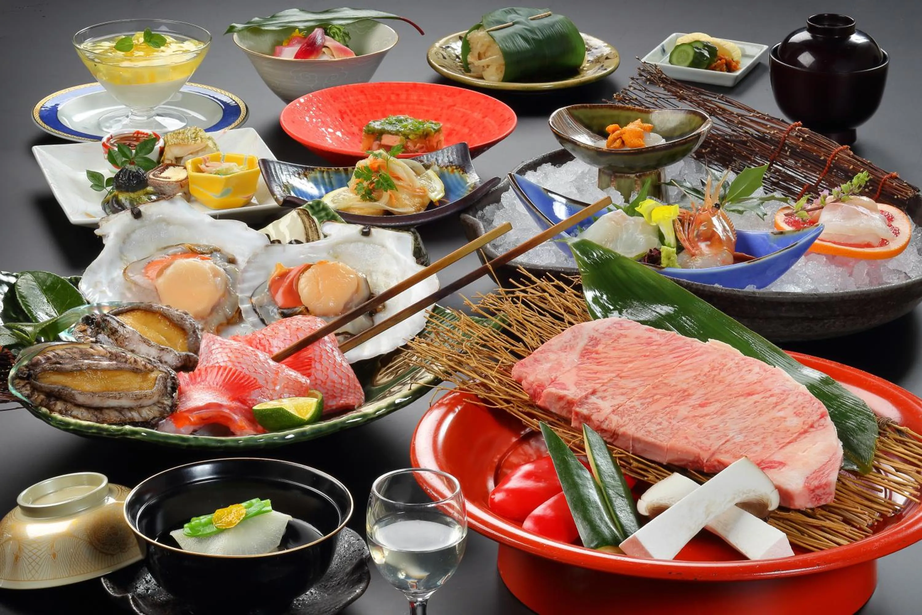 Dinner in Yamayuri no Yado