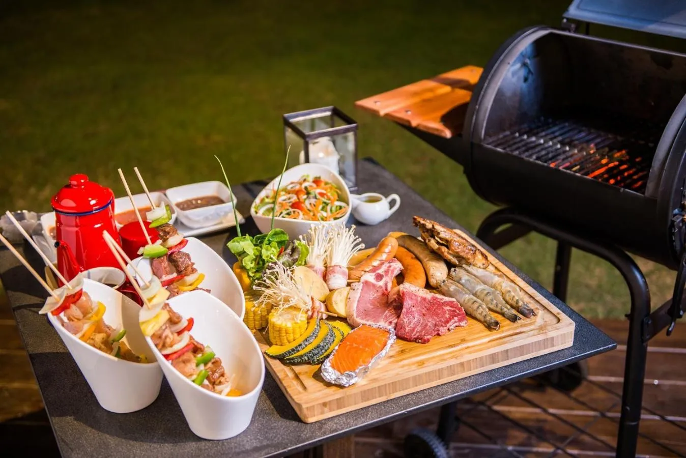 Restaurant/places to eat in Lala Mukha Tented Resort Khao Yai