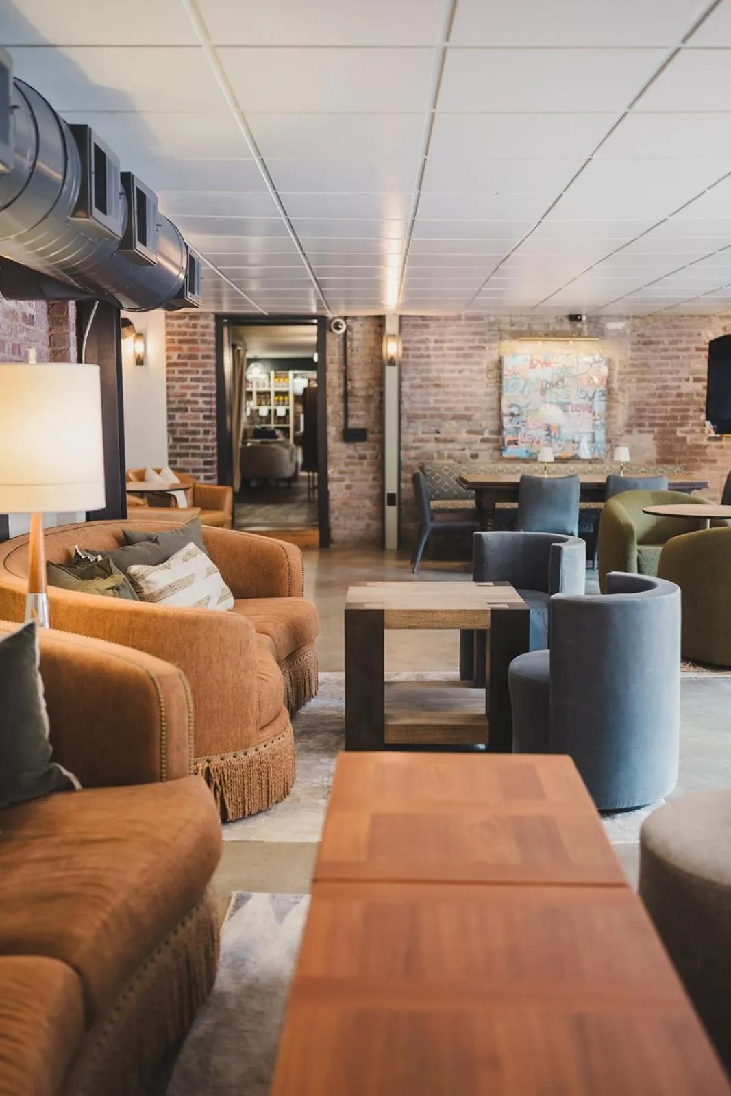 Lounge or bar in Ironclad Inn and Bourbon Room