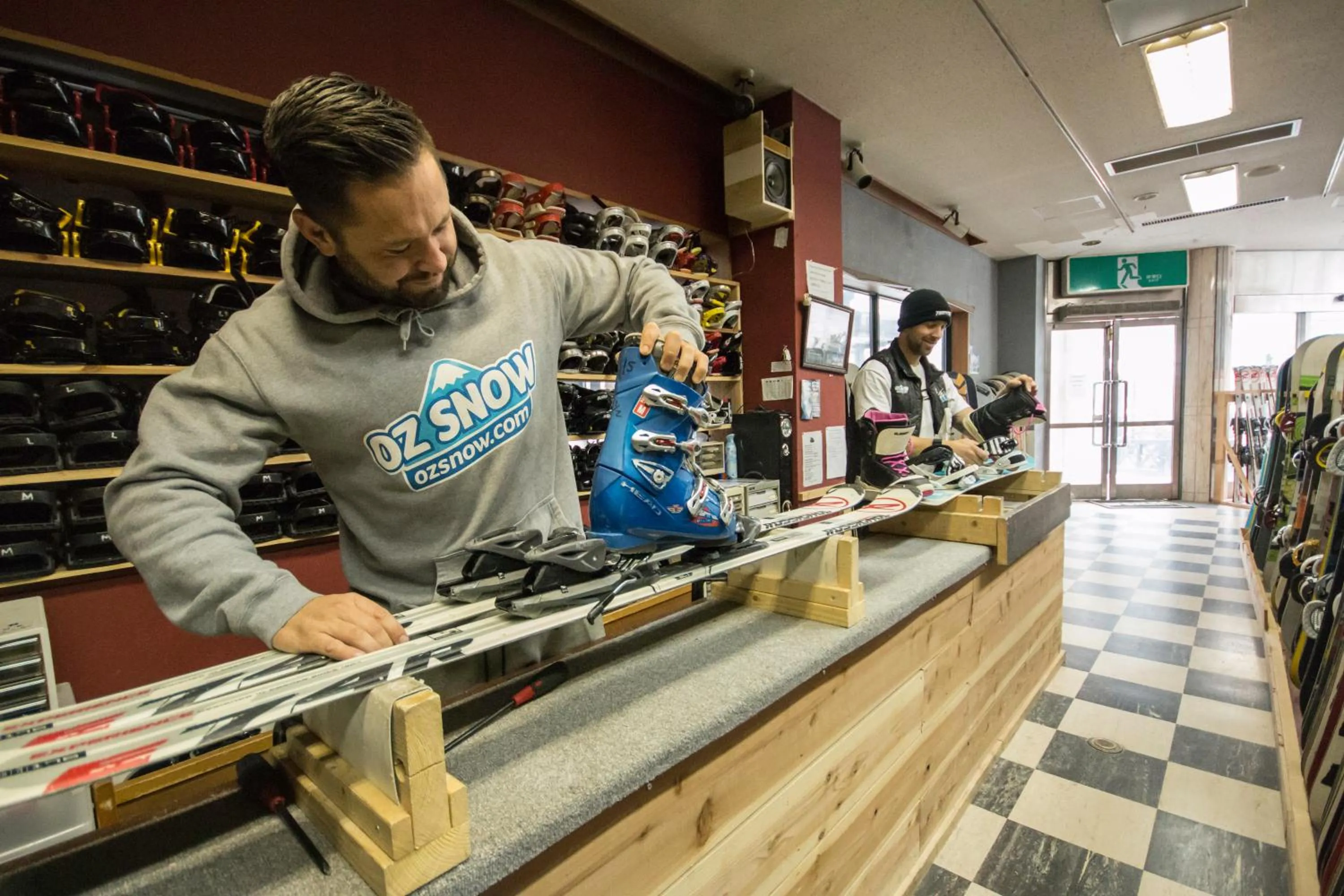 Staff in Owashi Lodge