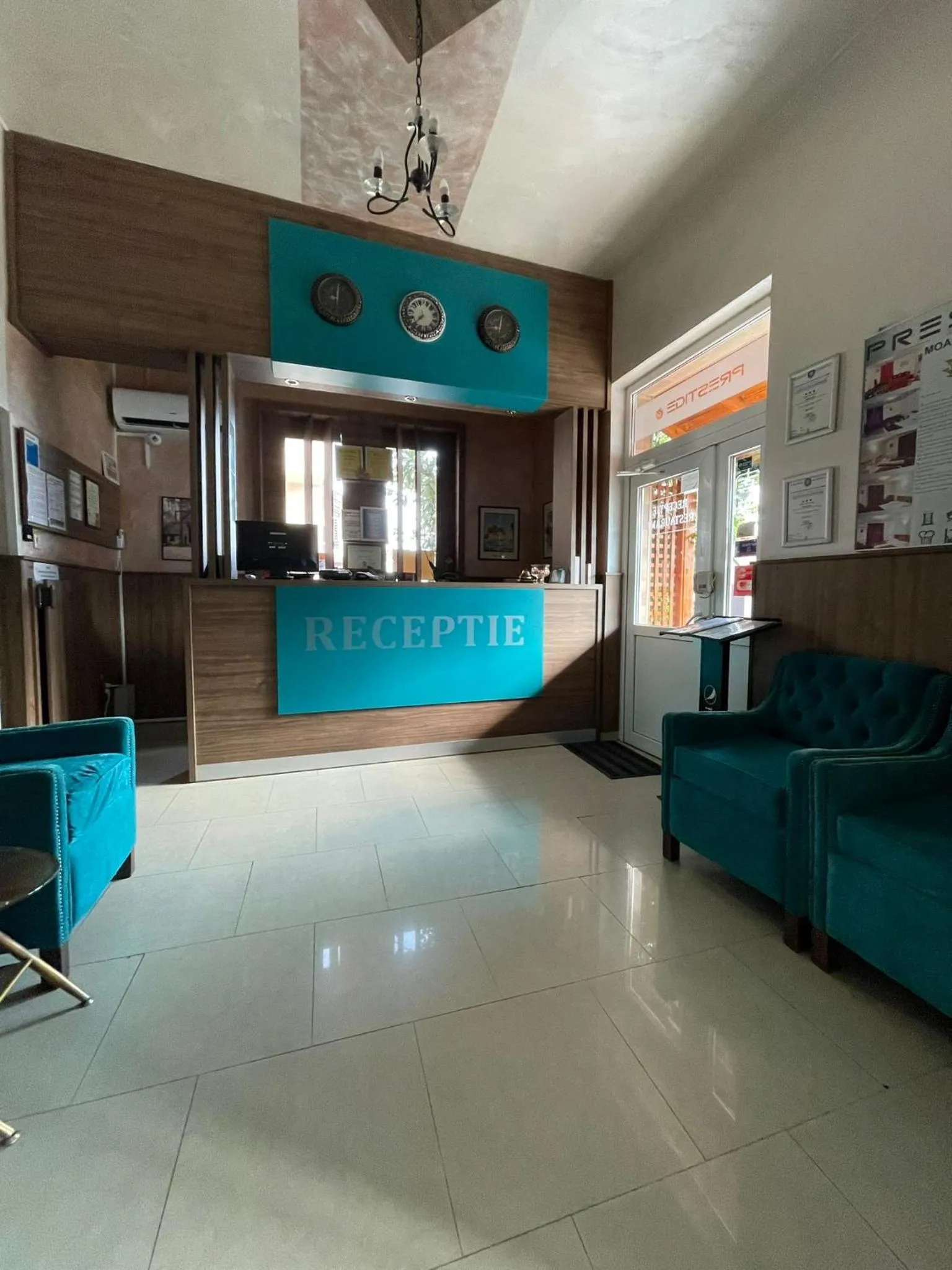 Lobby or reception in Hotel Prestige