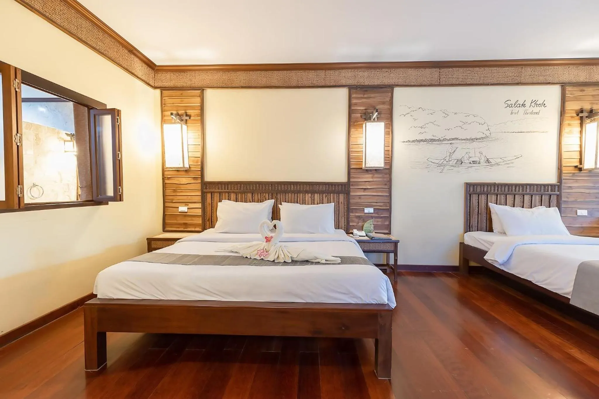 Bed in Banpu Resort Trat