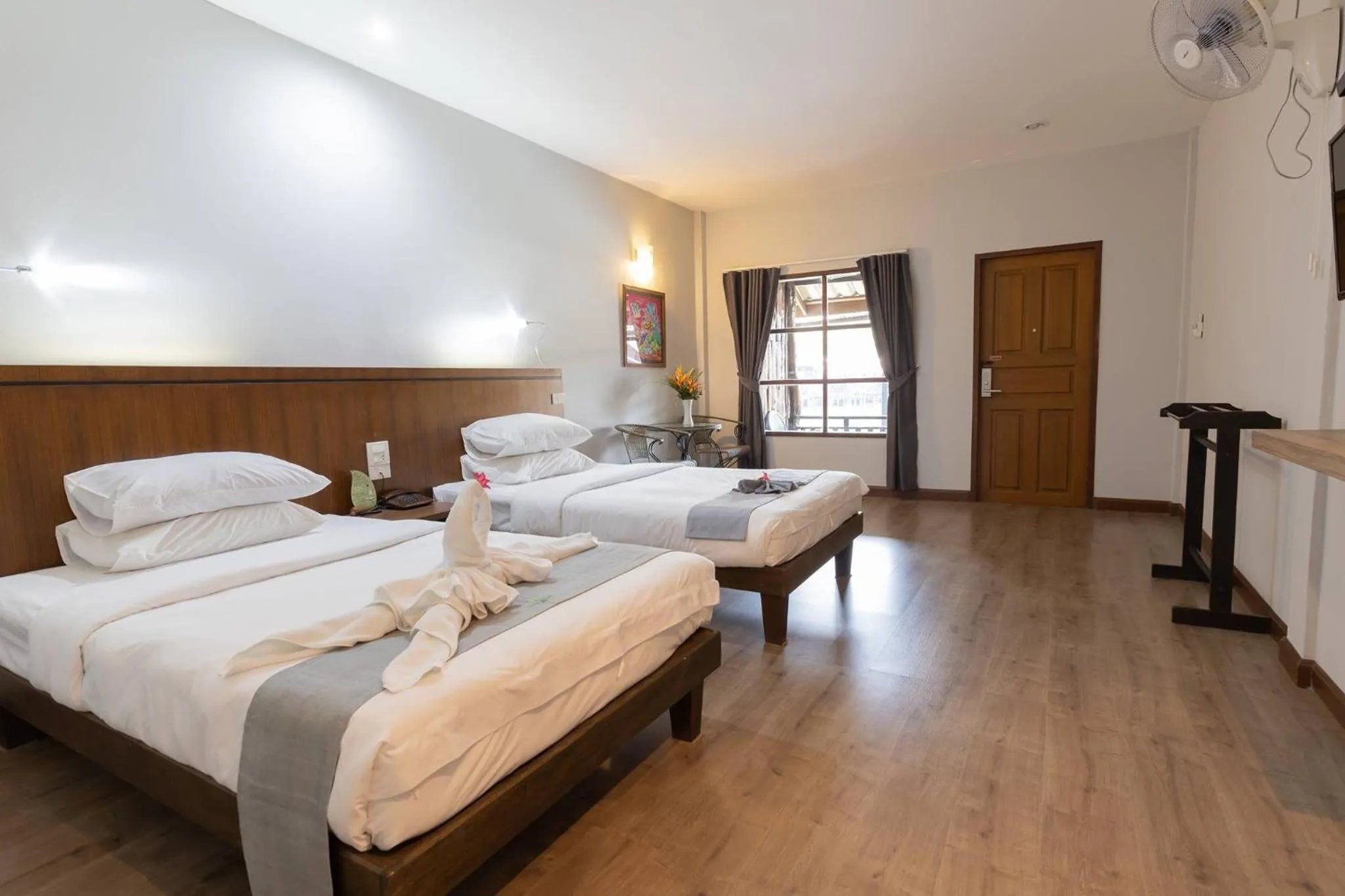 Bed in Banpu Resort Trat