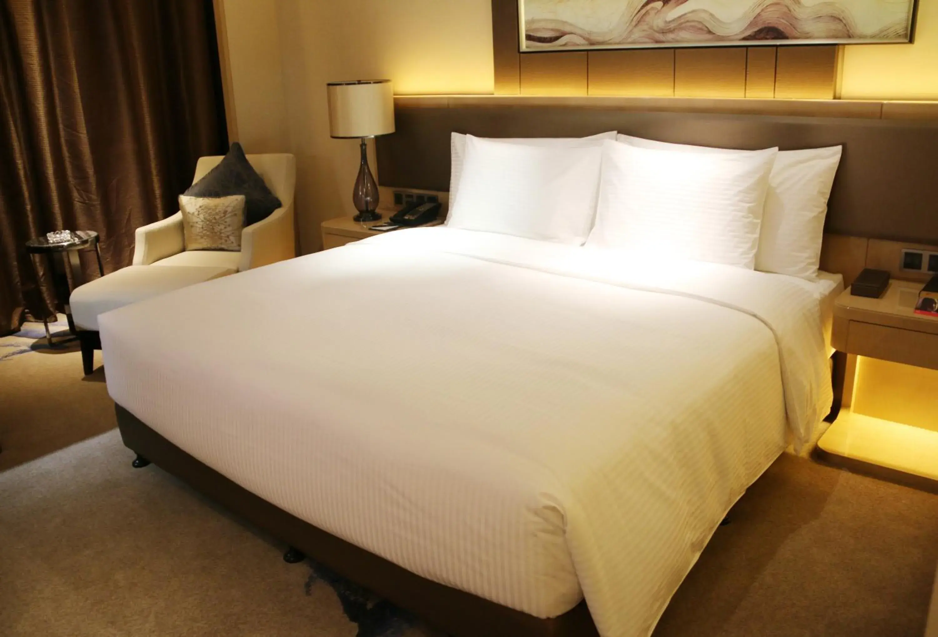 Deluxe King Room in Wanda Realm Bengbu Deluxe King Room in Wanda Realm Bengbu