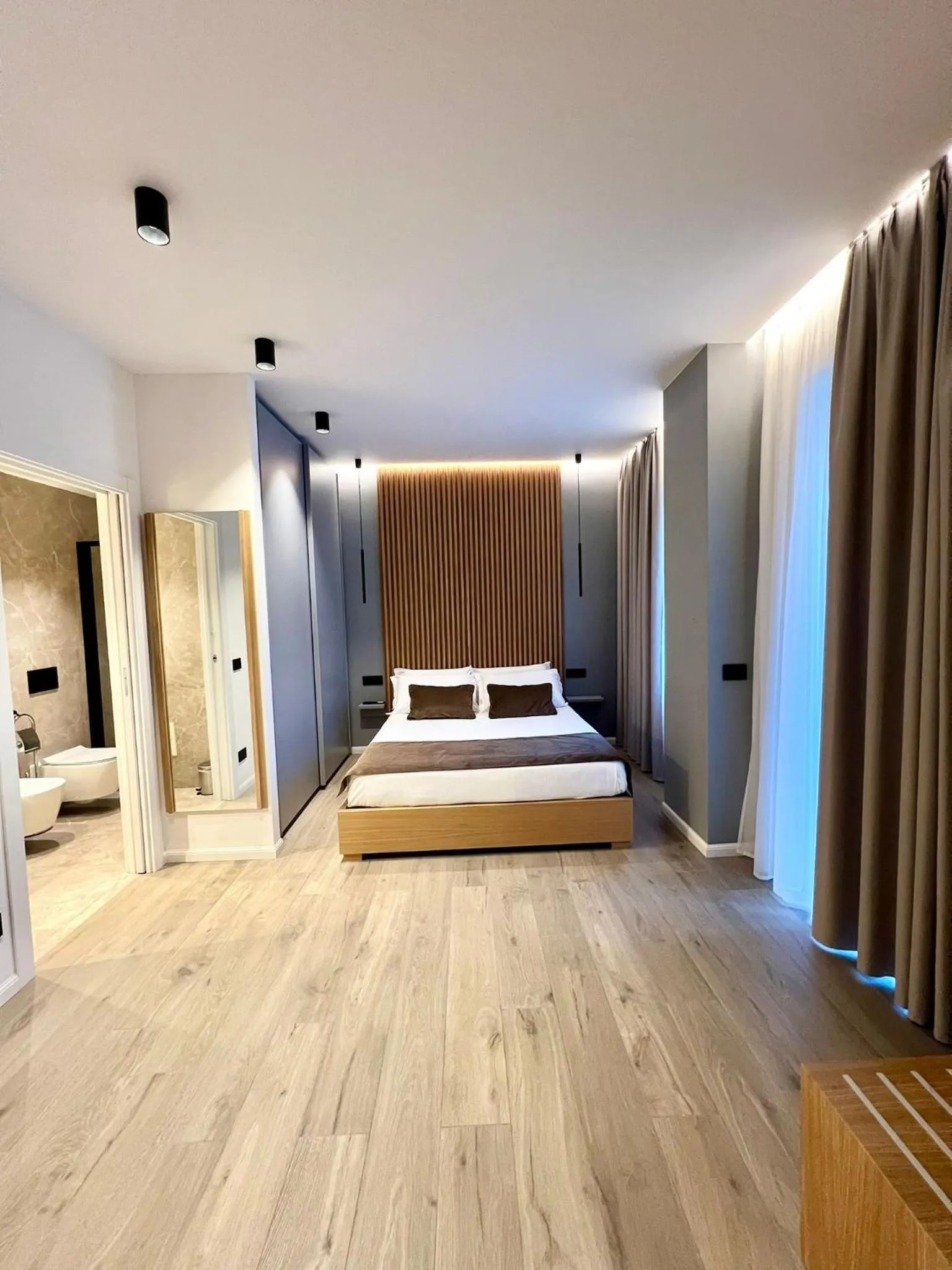 Bed in La Chambre Milano Guest House