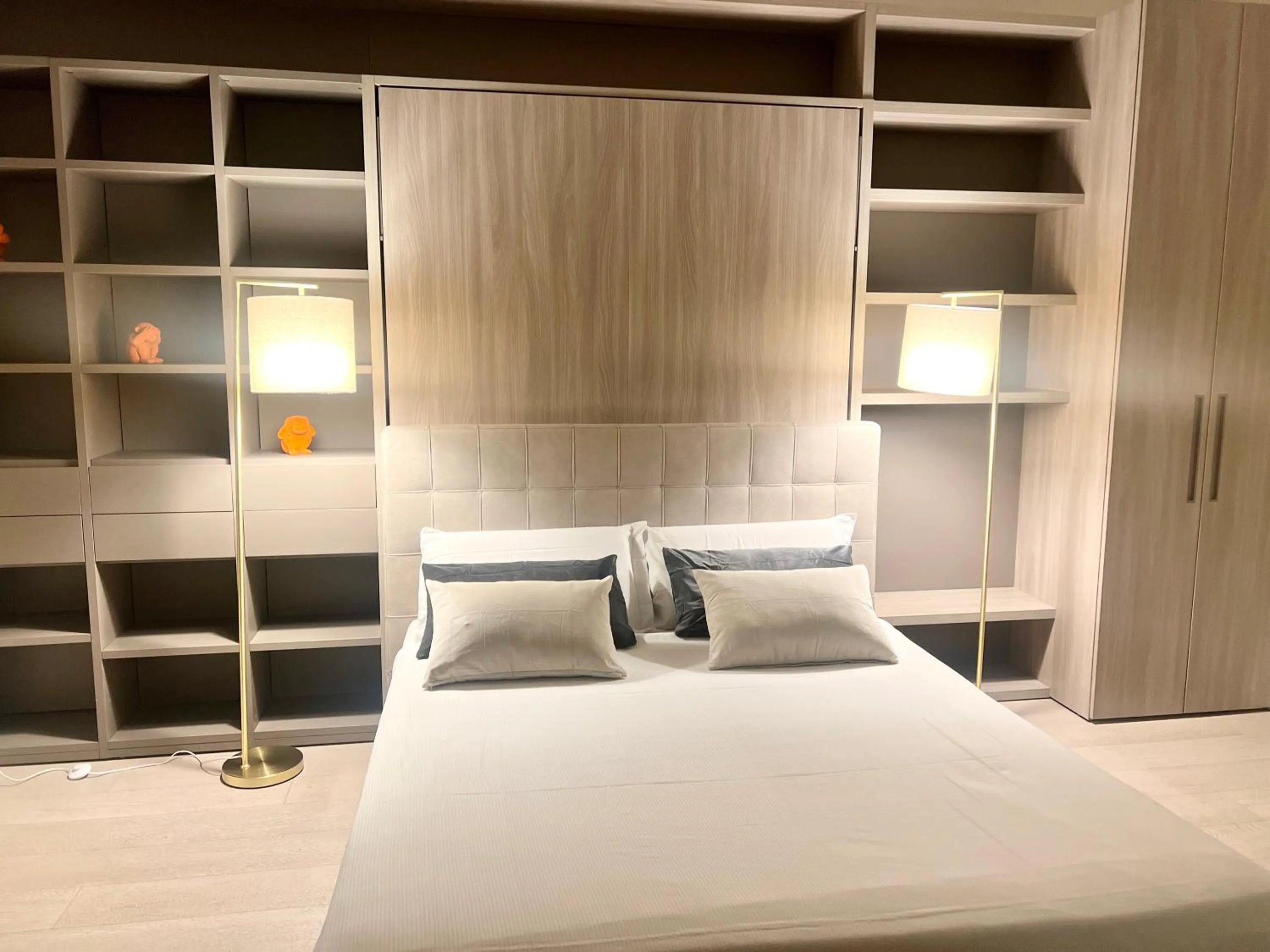 Bed in La Chambre Milano Guest House